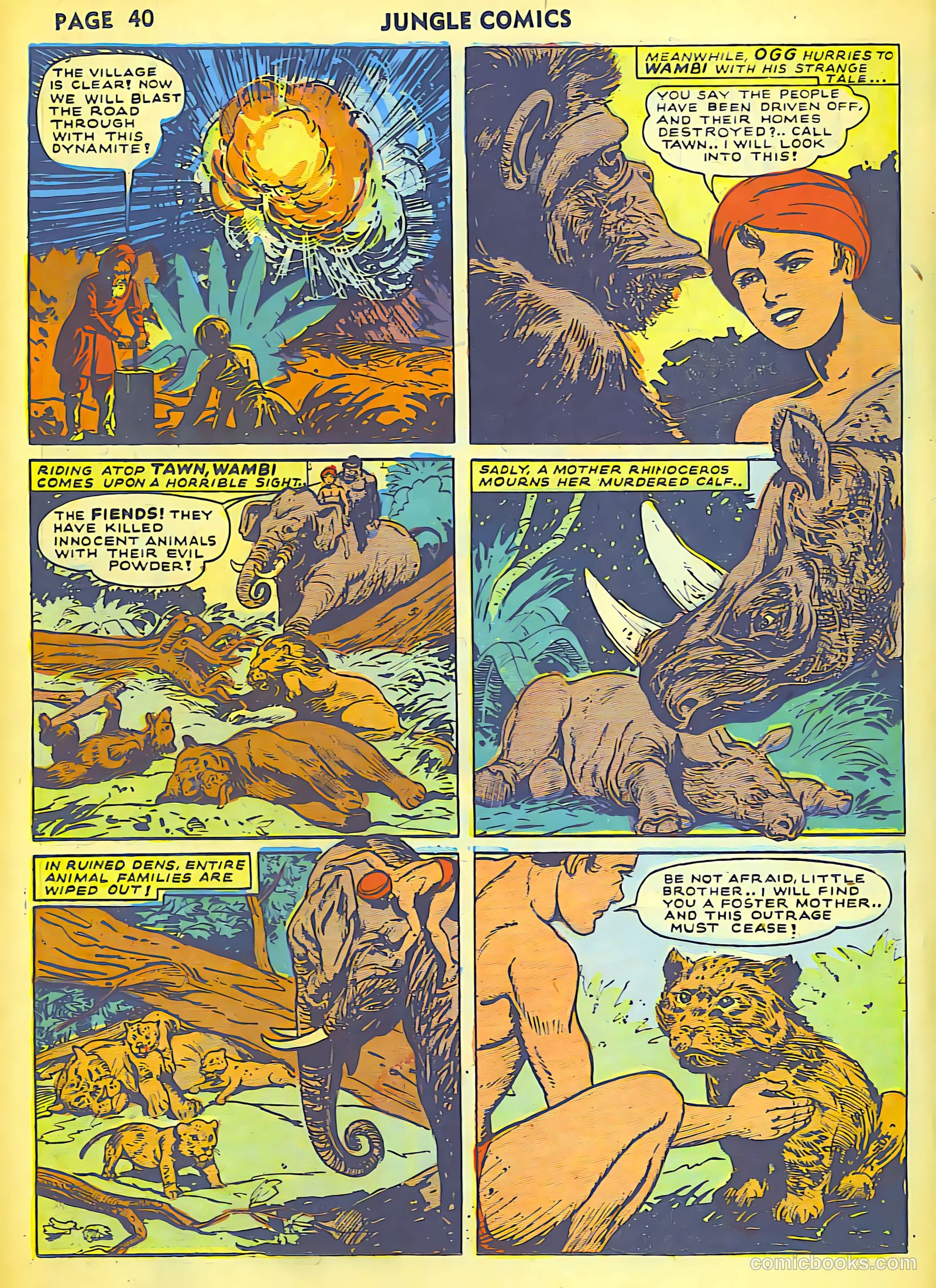 Jungle Comics #36 (1942) — page 43 of 69