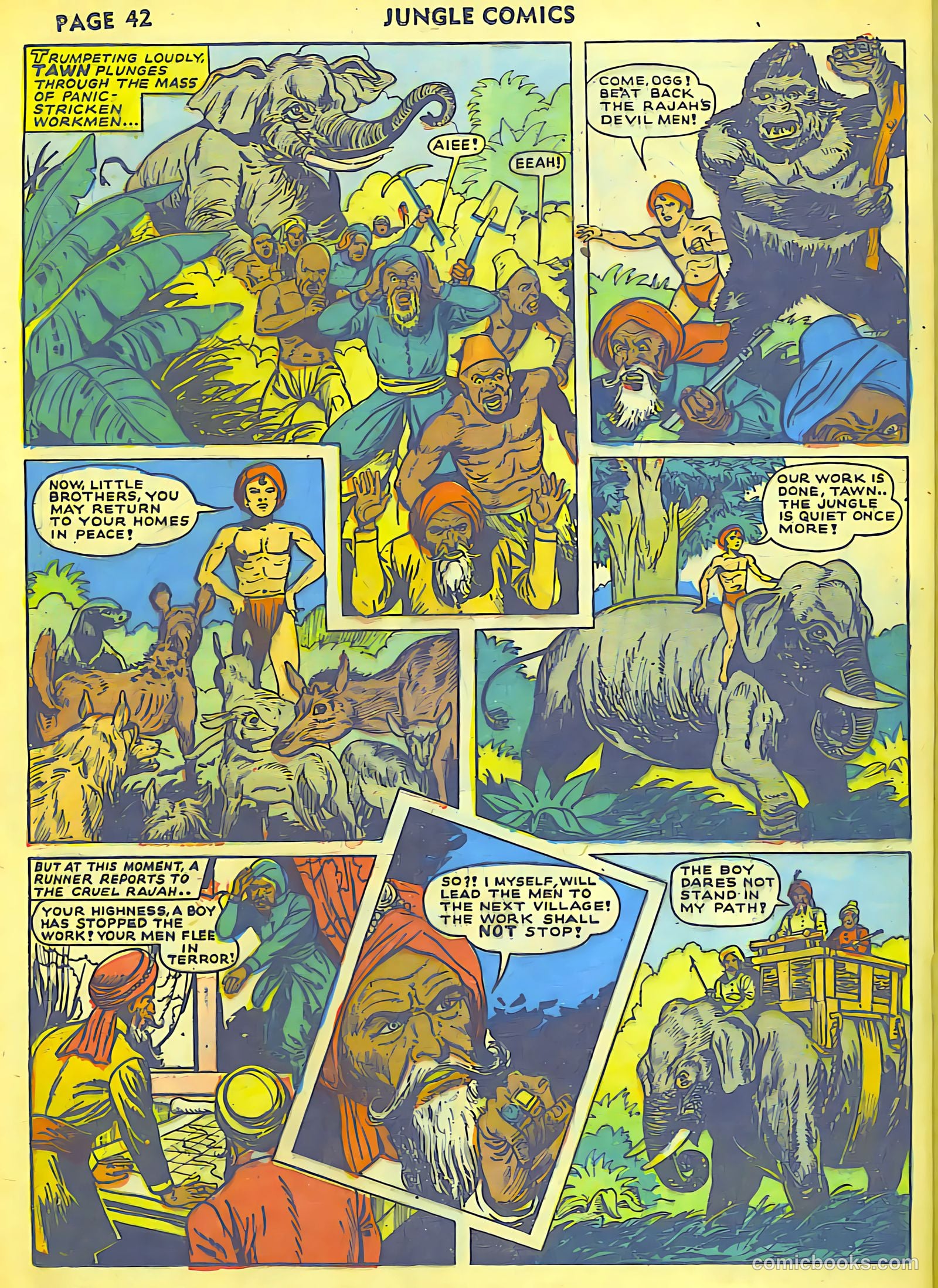 Jungle Comics #36 (1942) — page 45 of 69