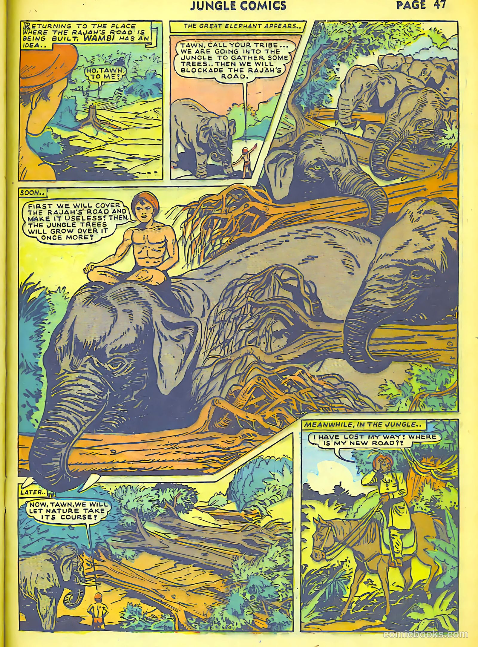 Jungle Comics #36 (1942) — page 50 of 69