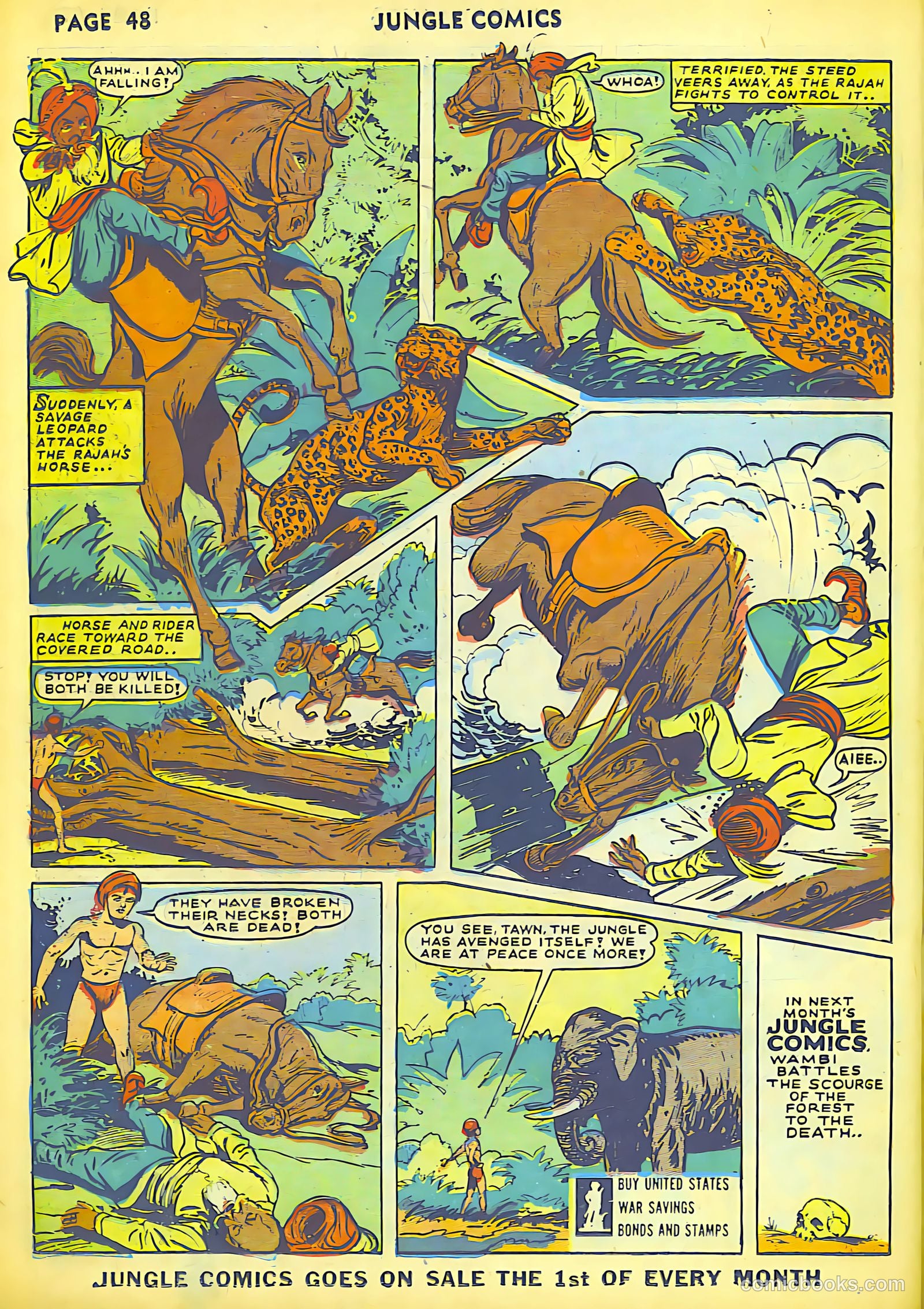 Jungle Comics #36 (1942) — page 51 of 69