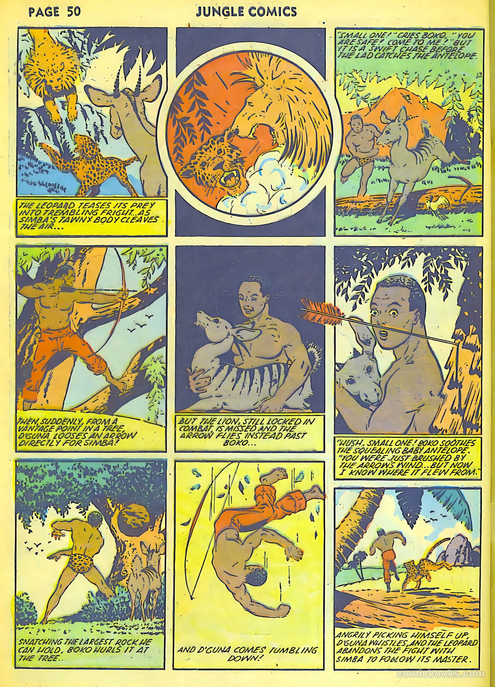 Jungle Comics #36 (1942) — page 53 of 69