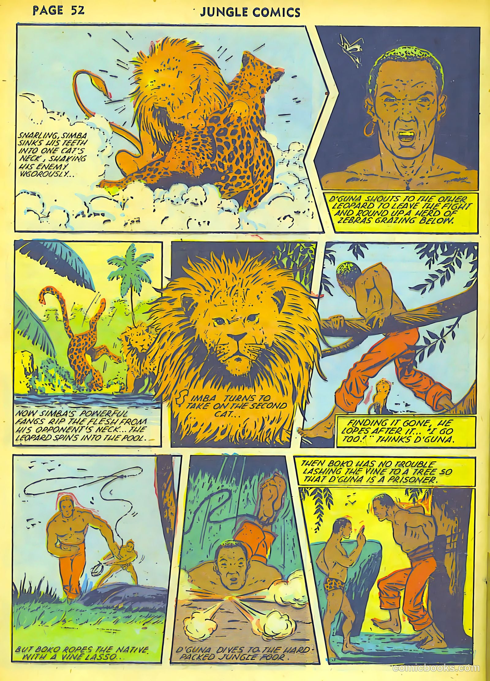 Jungle Comics #36 (1942) — page 55 of 69