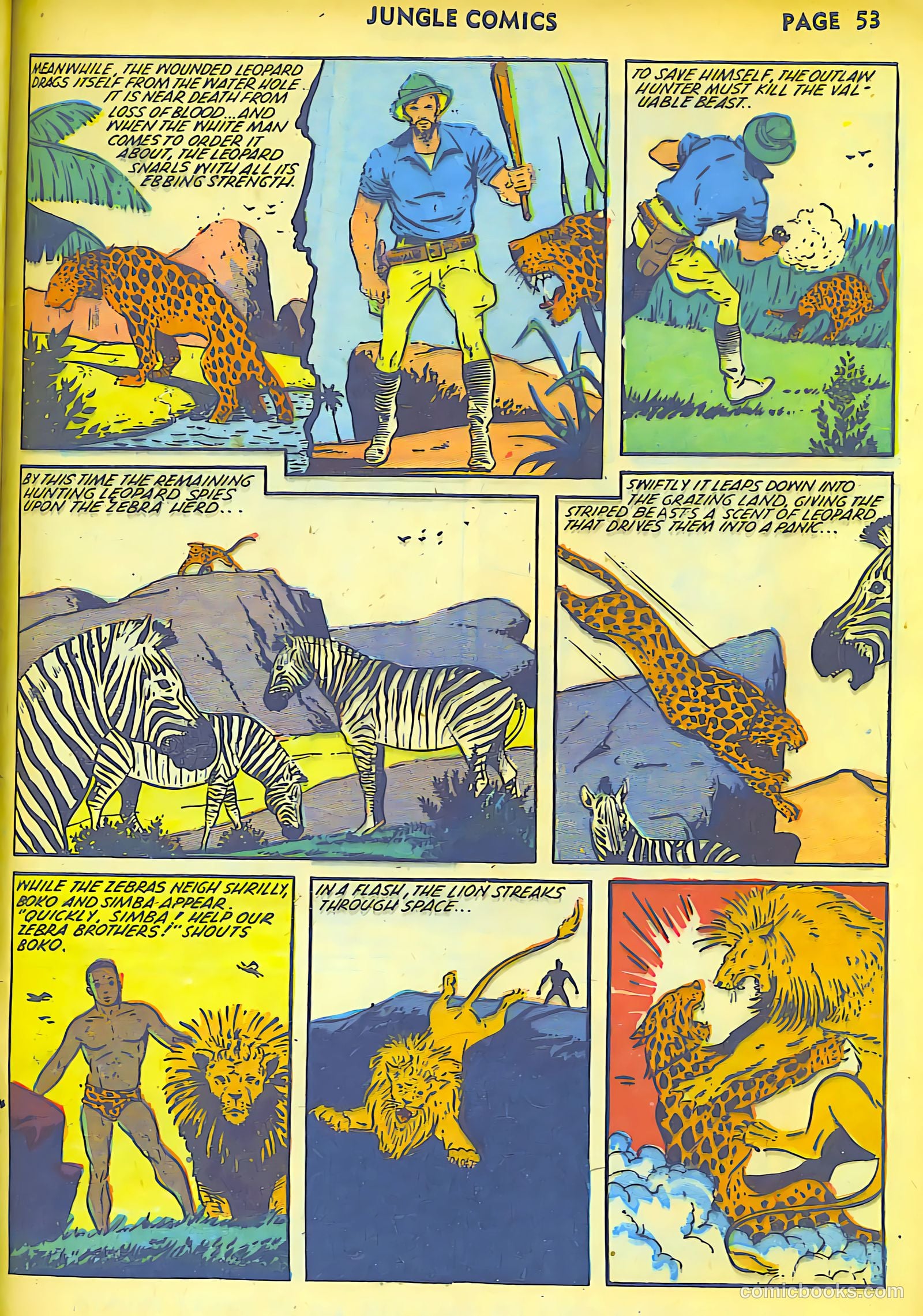 Jungle Comics #36 (1942) — page 56 of 69
