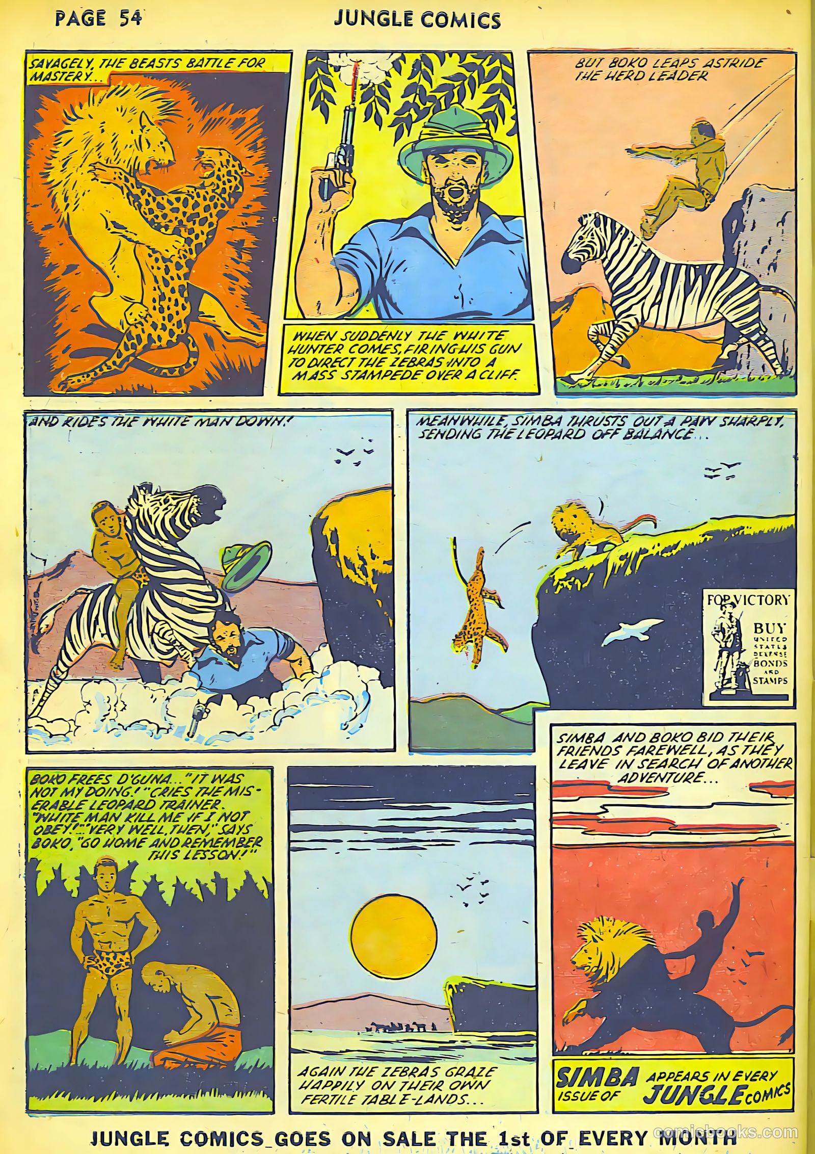 Jungle Comics #36 (1942) — page 57 of 69