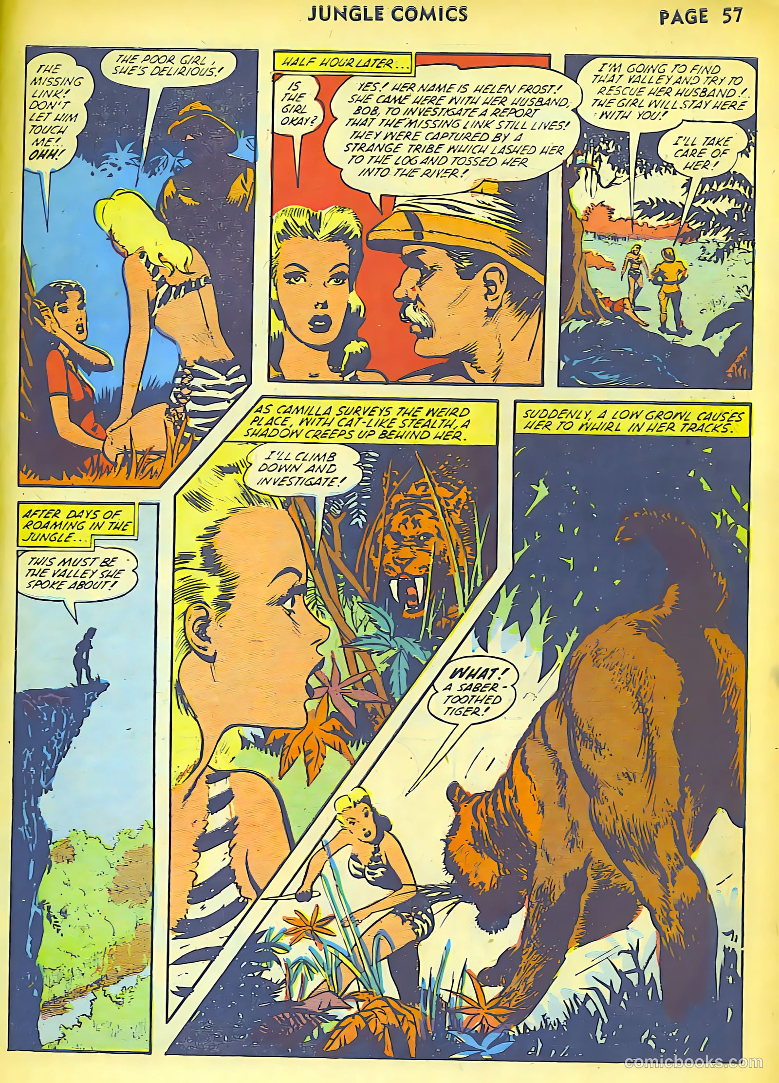 Jungle Comics #36 (1942) — page 60 of 69