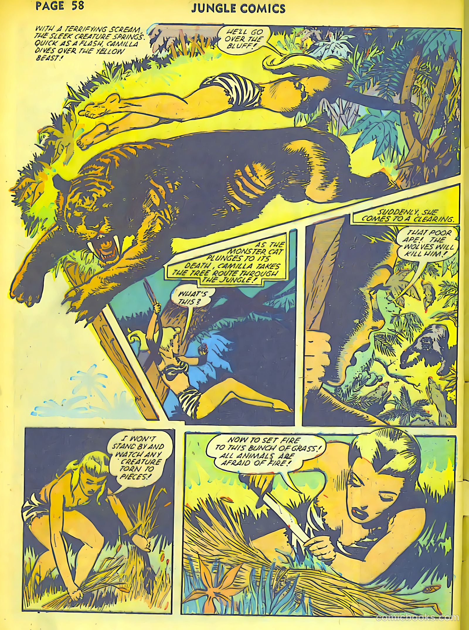 Jungle Comics #36 (1942) — page 61 of 69
