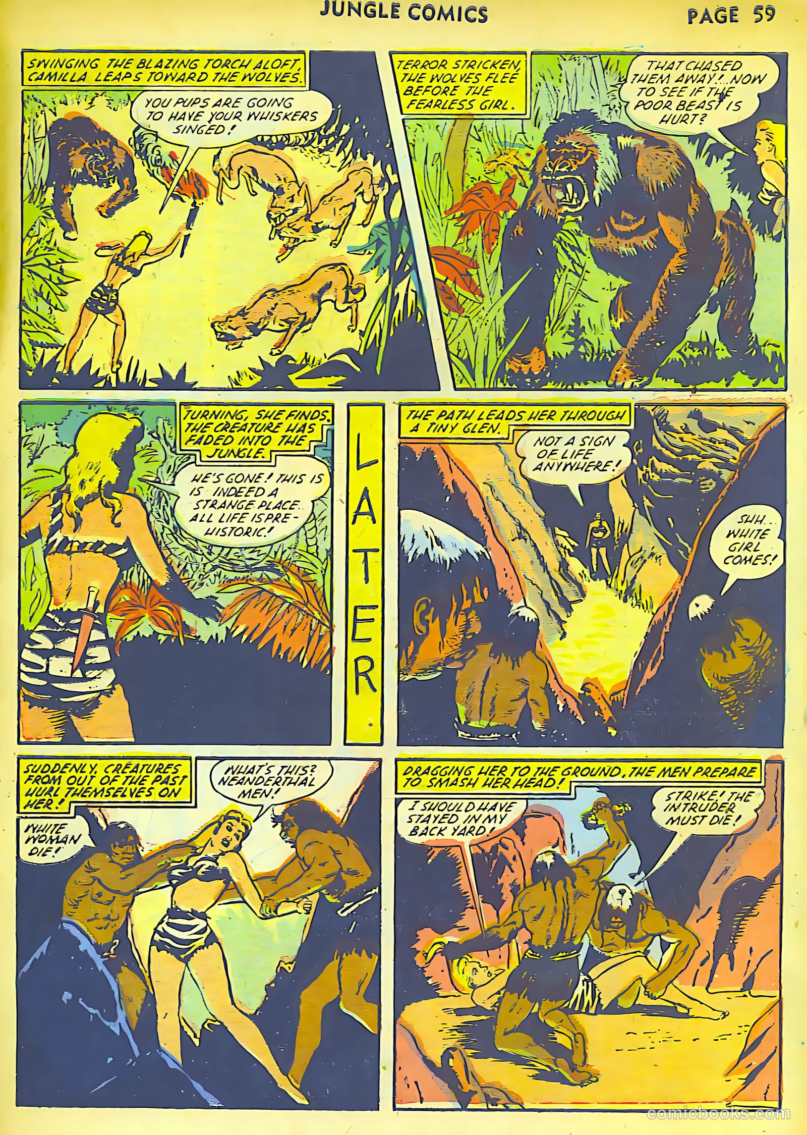 Jungle Comics #36 (1942) — page 62 of 69