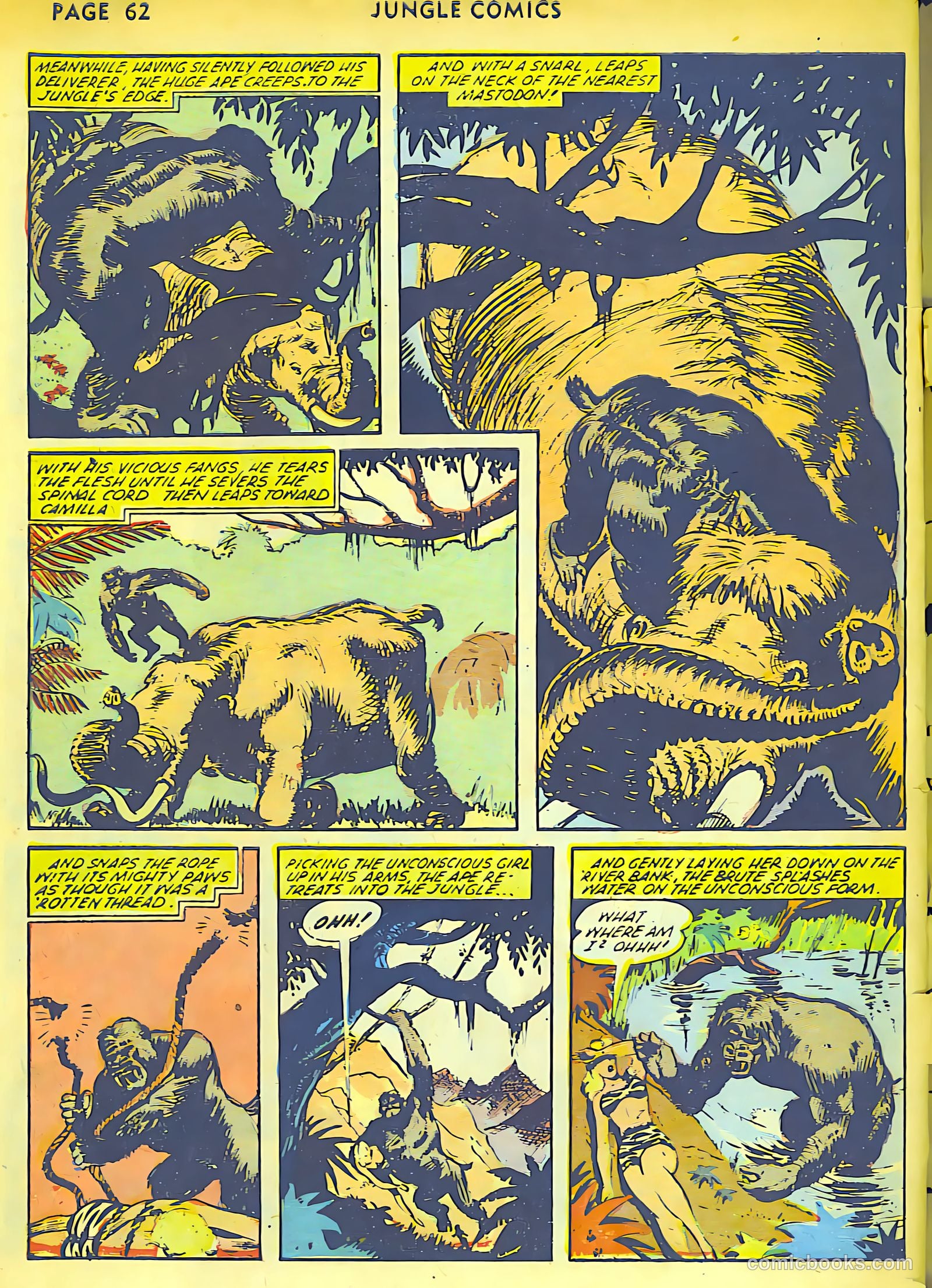 Jungle Comics #36 (1942) — page 65 of 69