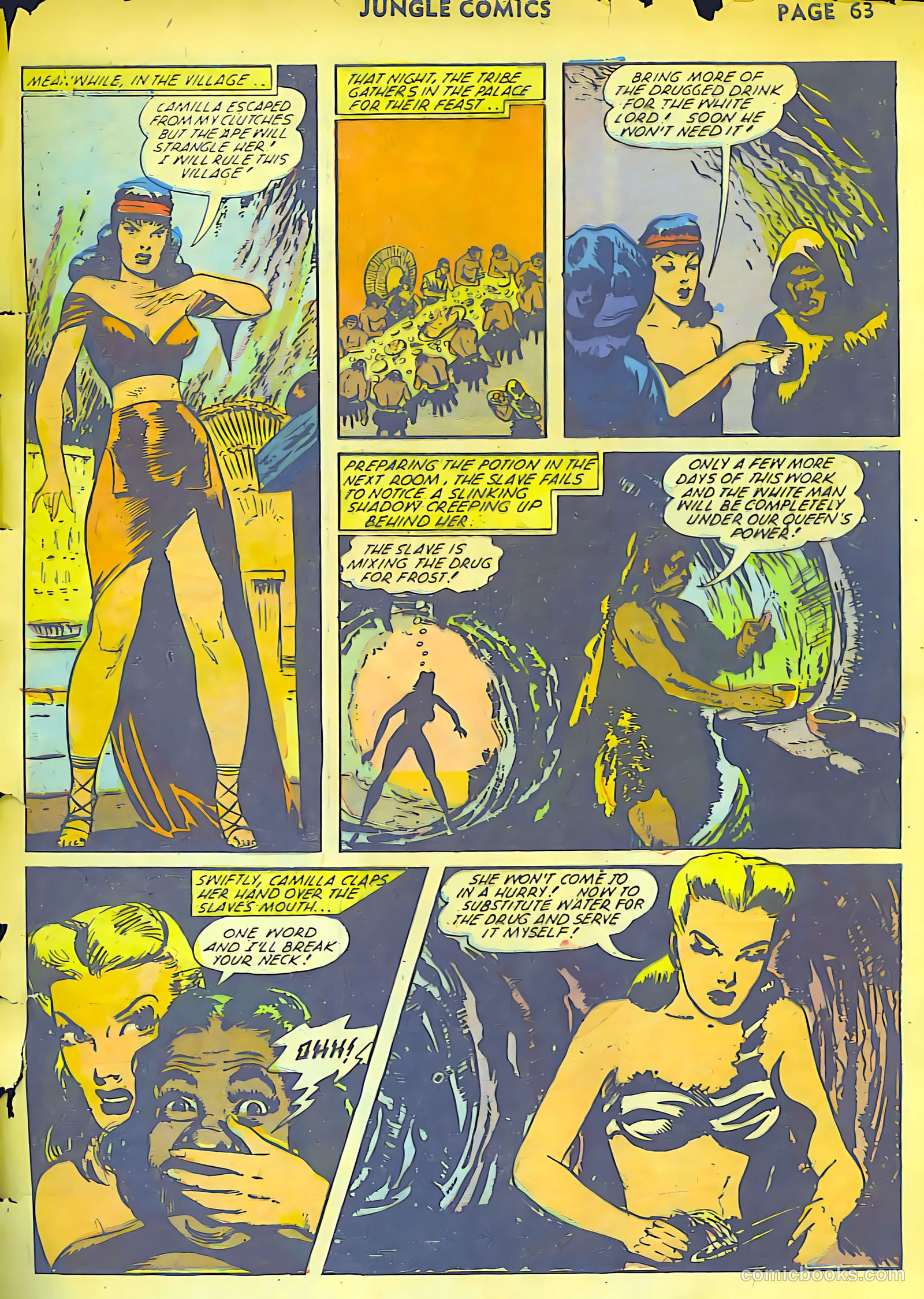 Jungle Comics #36 (1942) — page 66 of 69