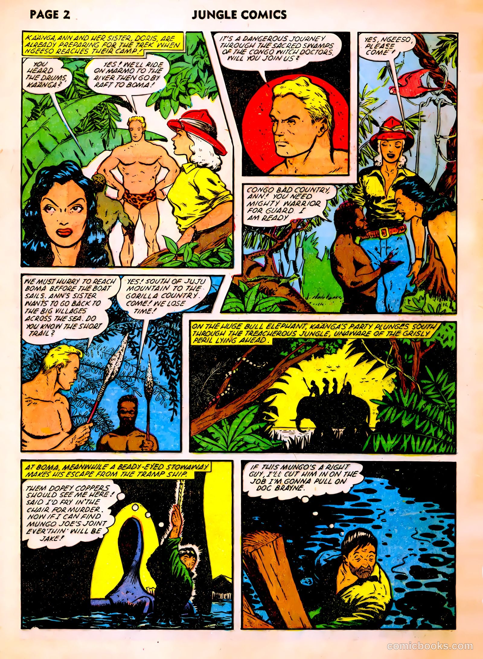 Jungle Comics #37 (1943) — page 4 of 68