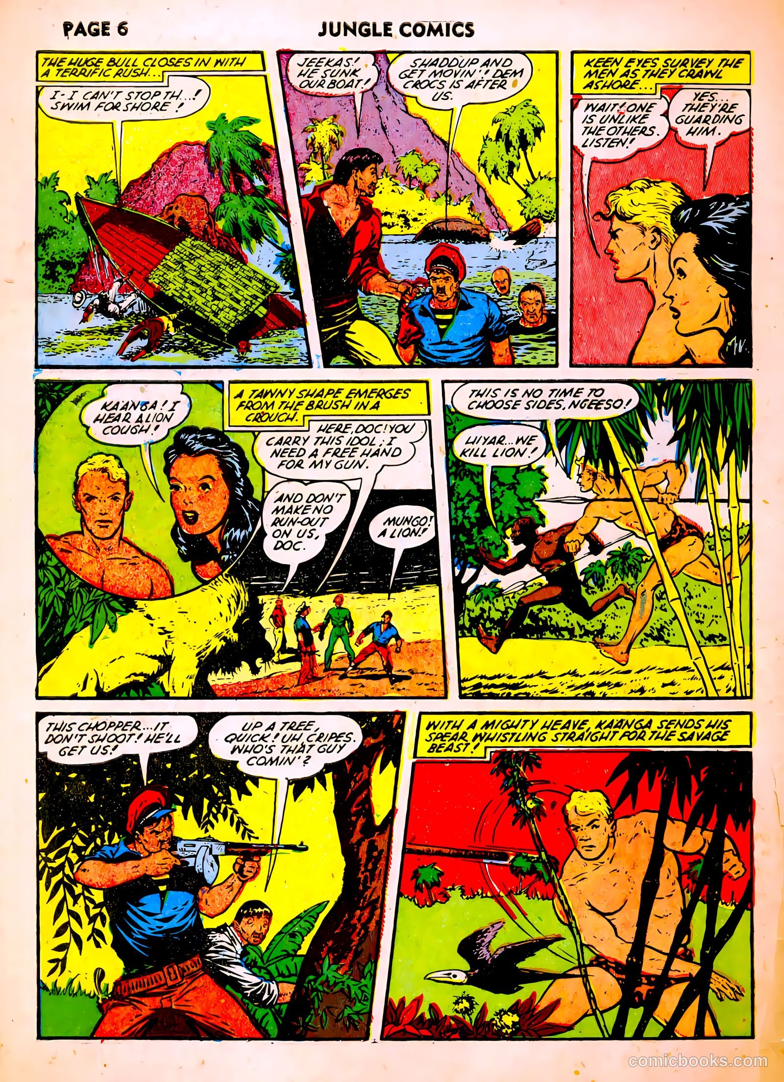 Jungle Comics #37 (1943) — page 8 of 68
