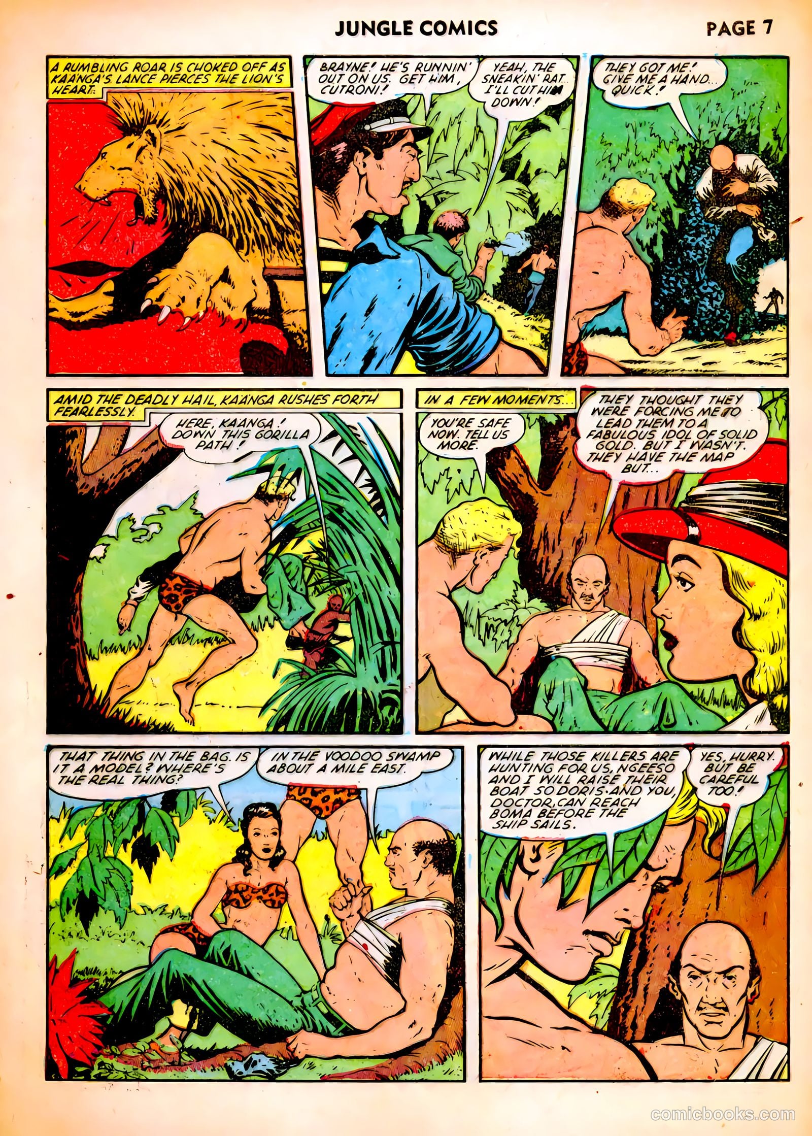 Jungle Comics #37 (1943) — page 9 of 68