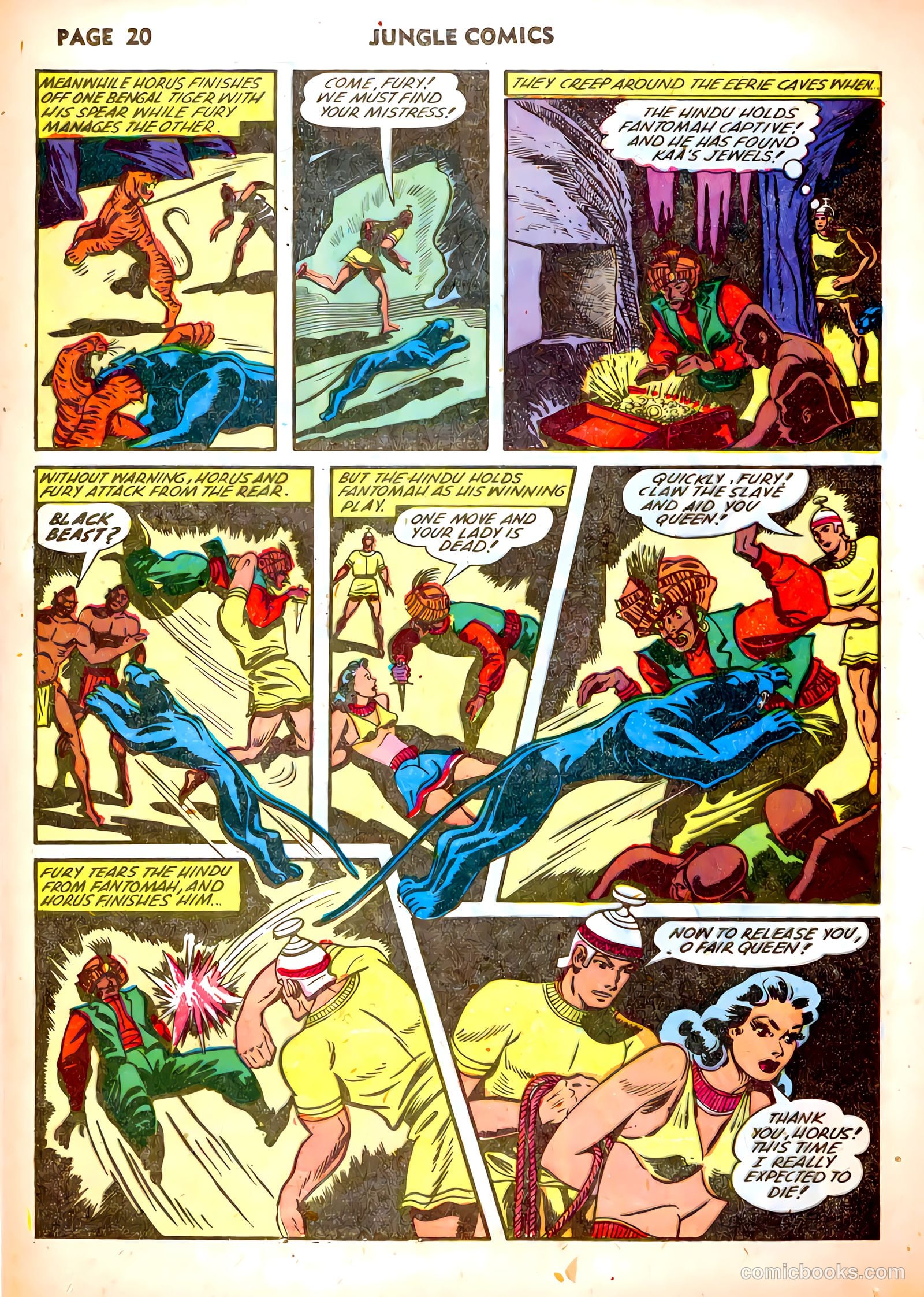 Jungle Comics #37 (1943) — page 22 of 68