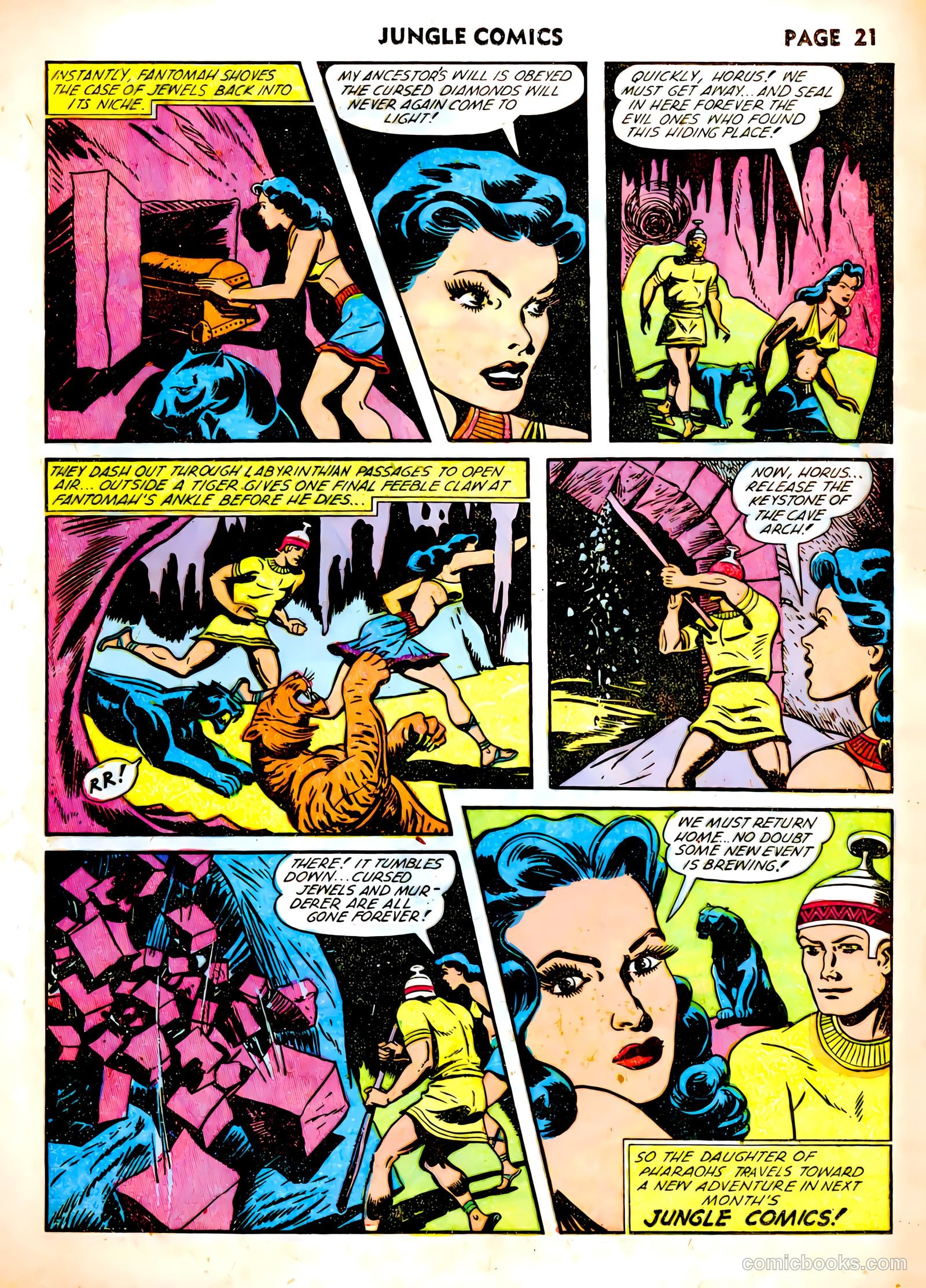 Jungle Comics #37 (1943) — page 23 of 68