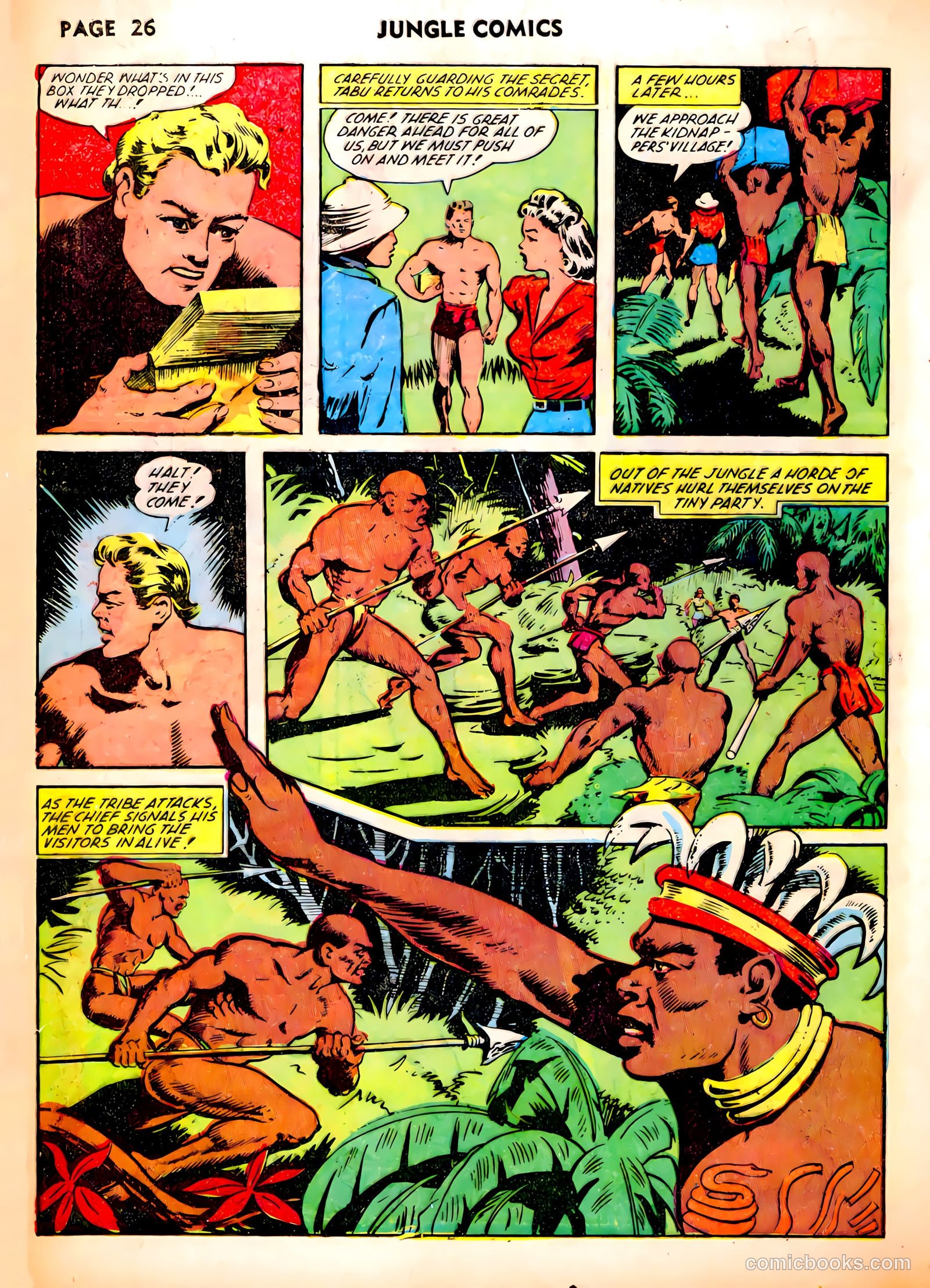 Jungle Comics #37 (1943) — page 28 of 68