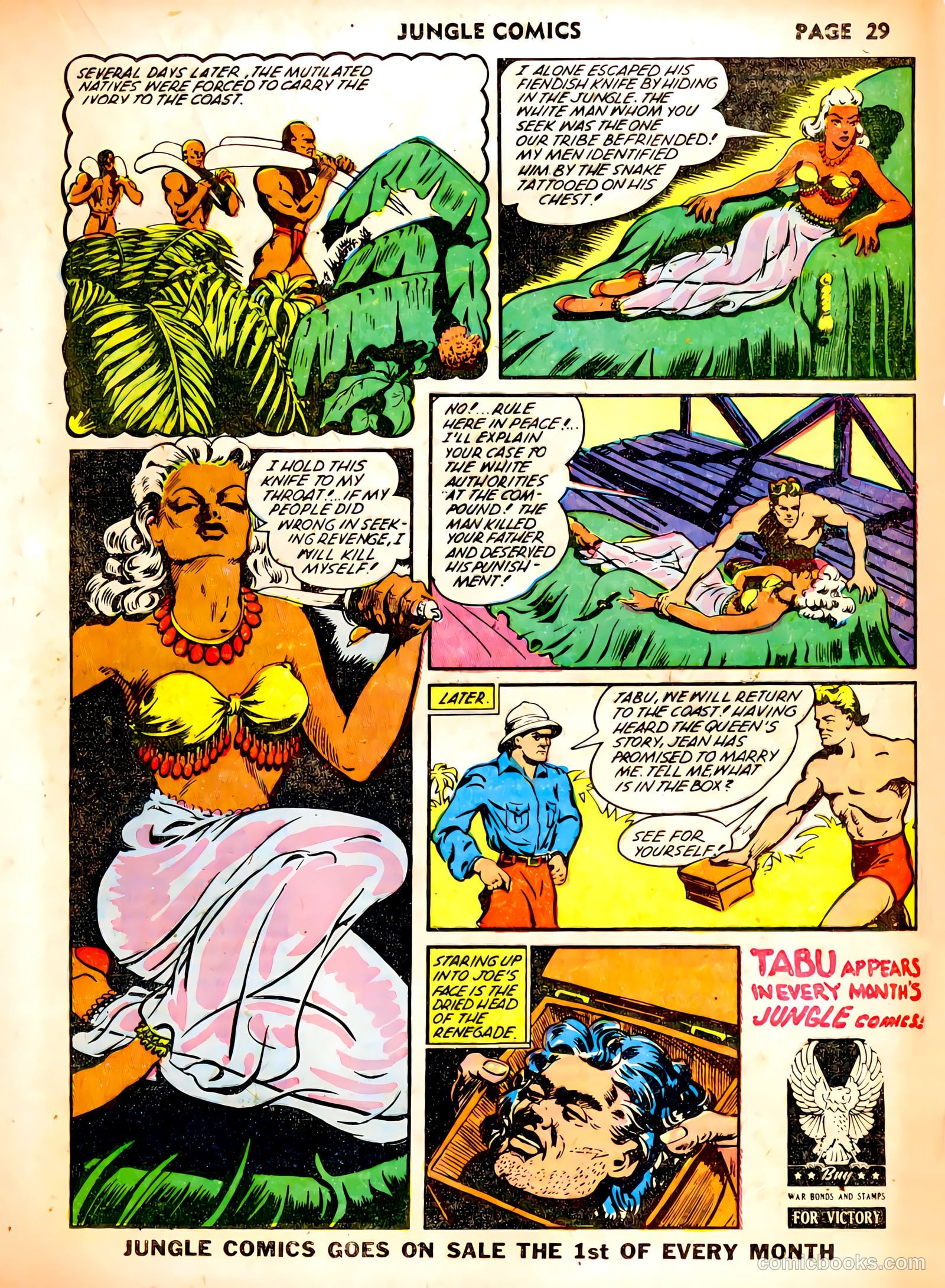 Jungle Comics #37 (1943) — page 31 of 68