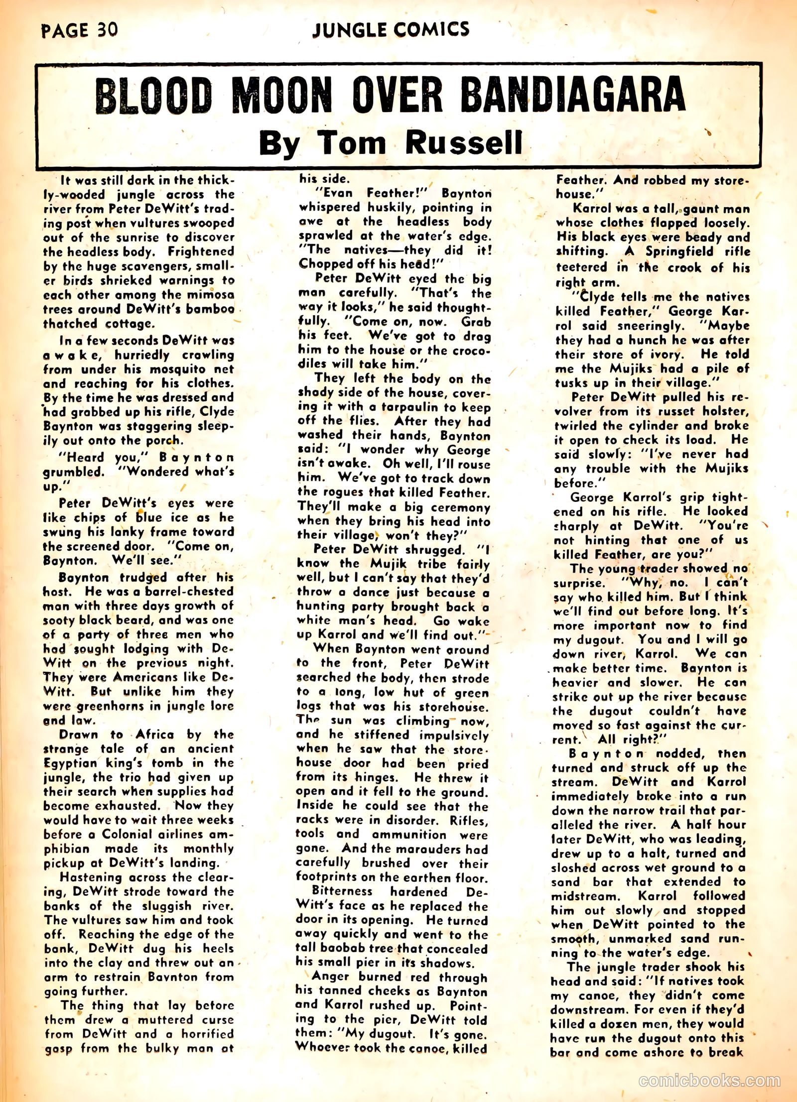 Jungle Comics #37 (1943) — page 32 of 68