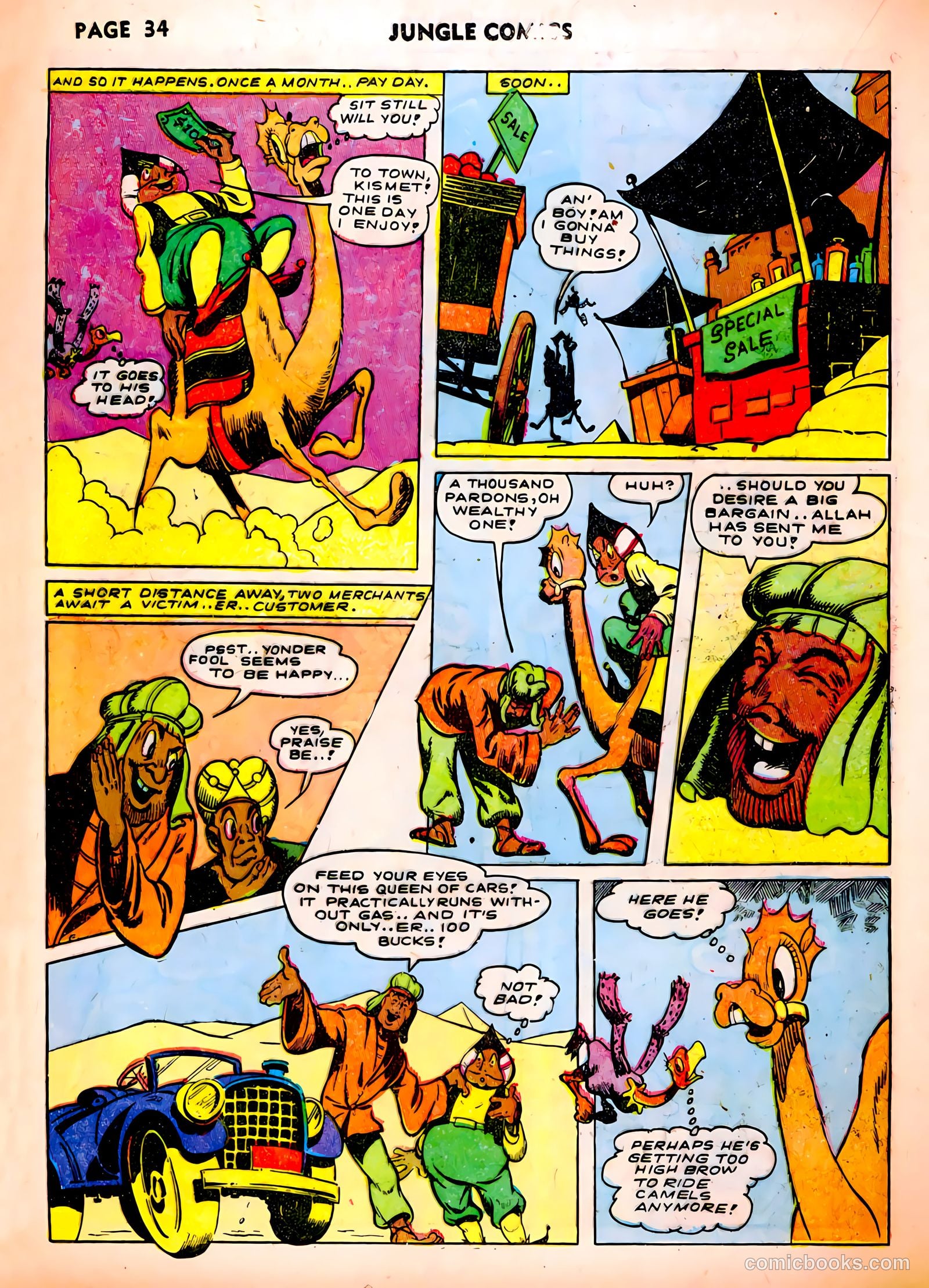 Jungle Comics #37 (1943) — page 36 of 68