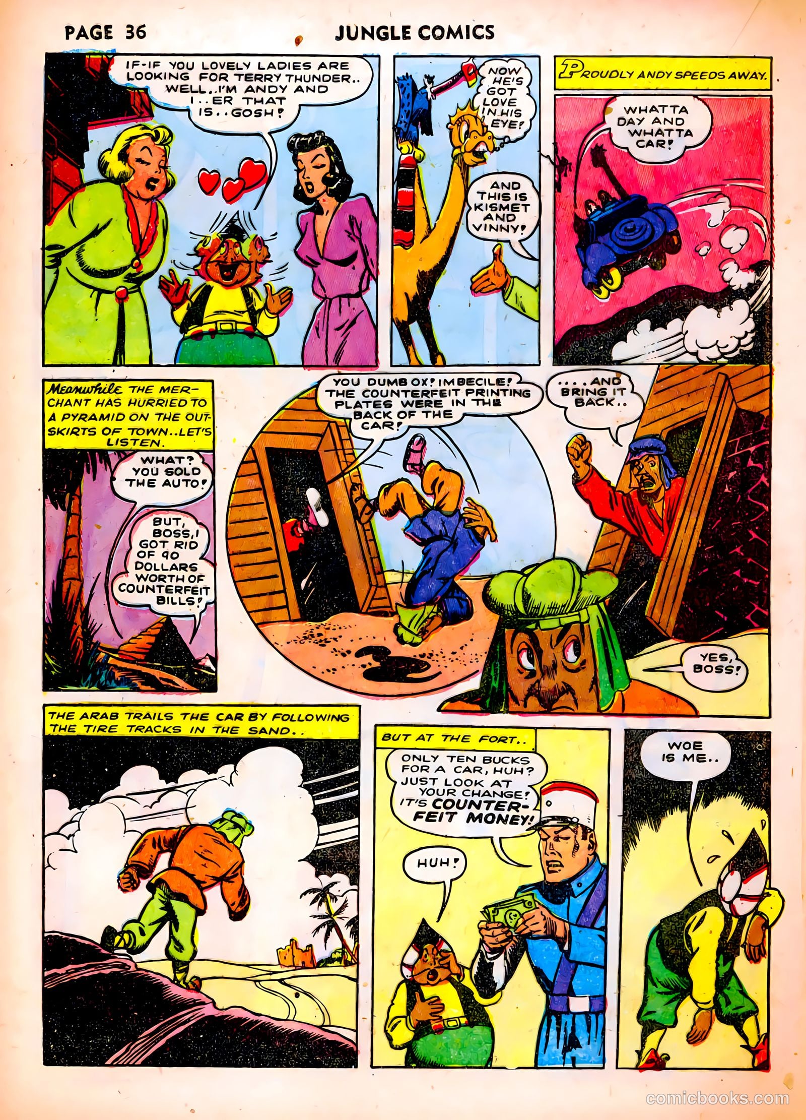 Jungle Comics #37 (1943) — page 38 of 68