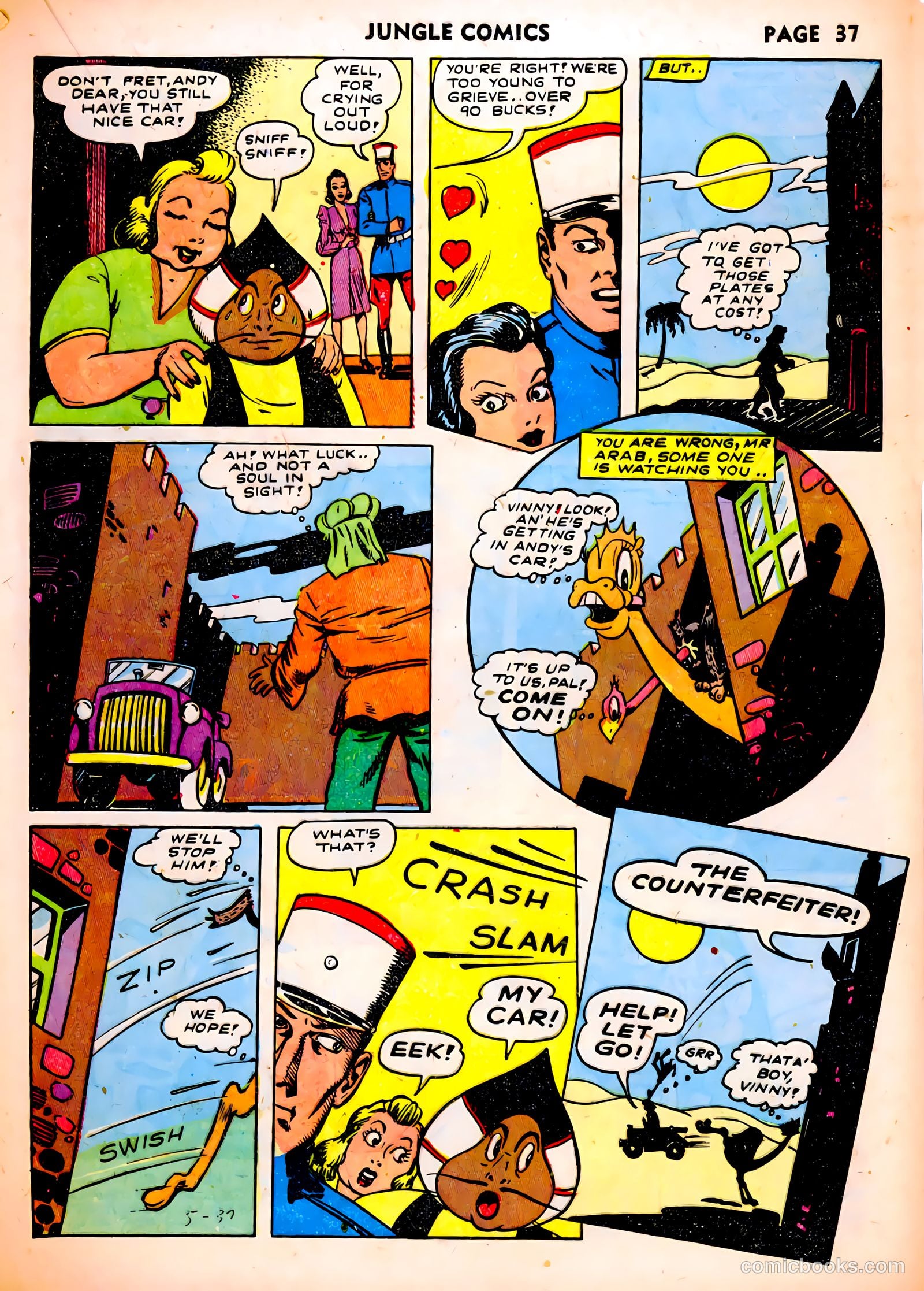 Jungle Comics #37 (1943) — page 39 of 68