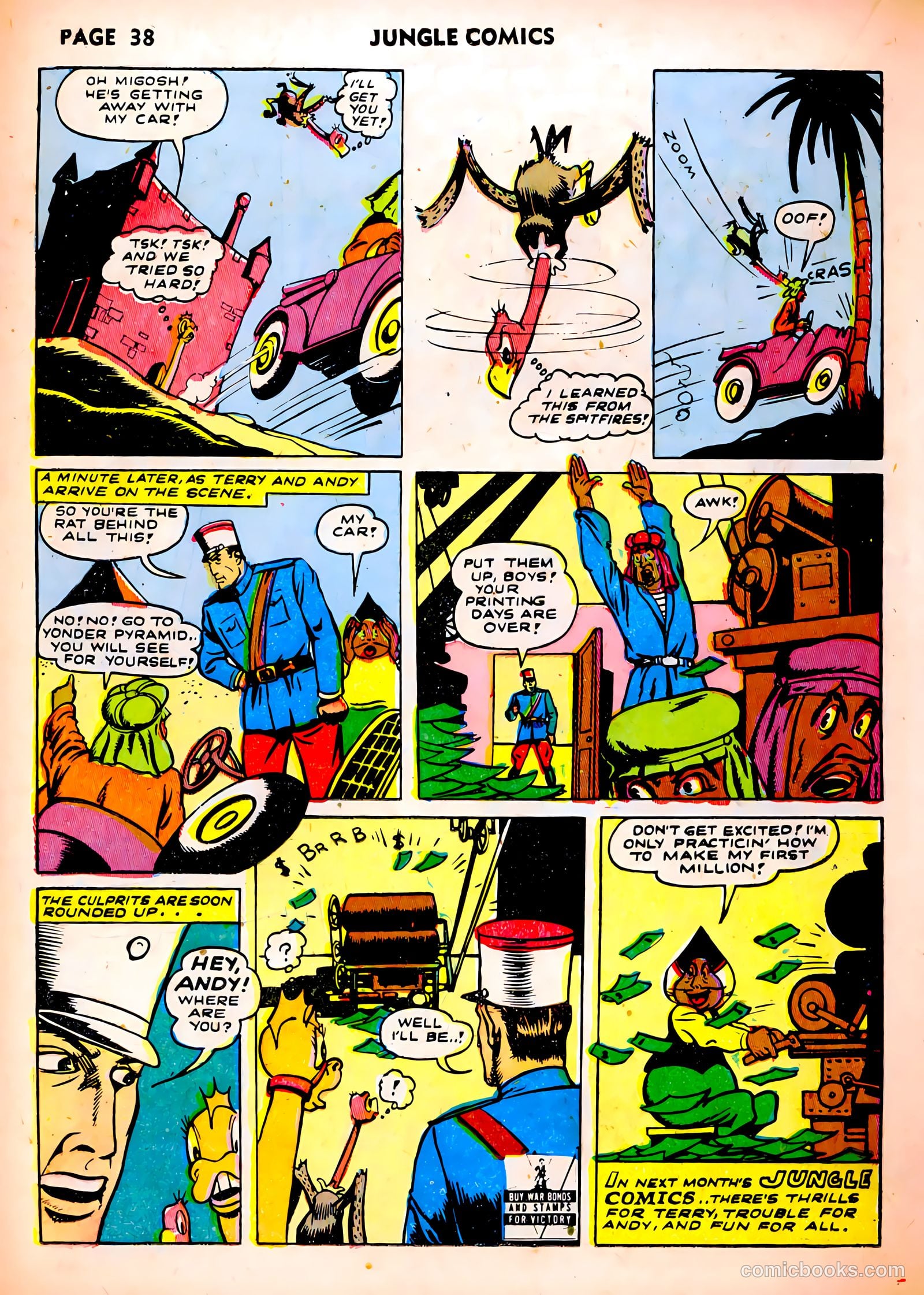 Jungle Comics #37 (1943) — page 40 of 68