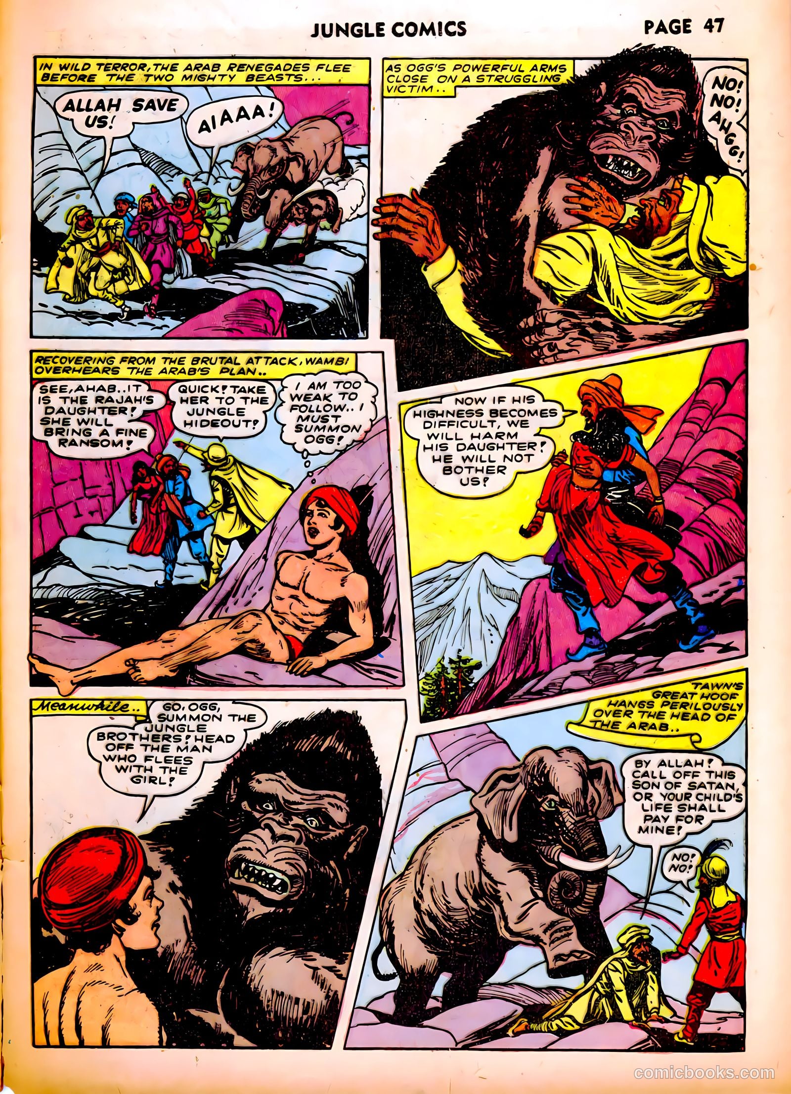Jungle Comics #37 (1943) — page 49 of 68