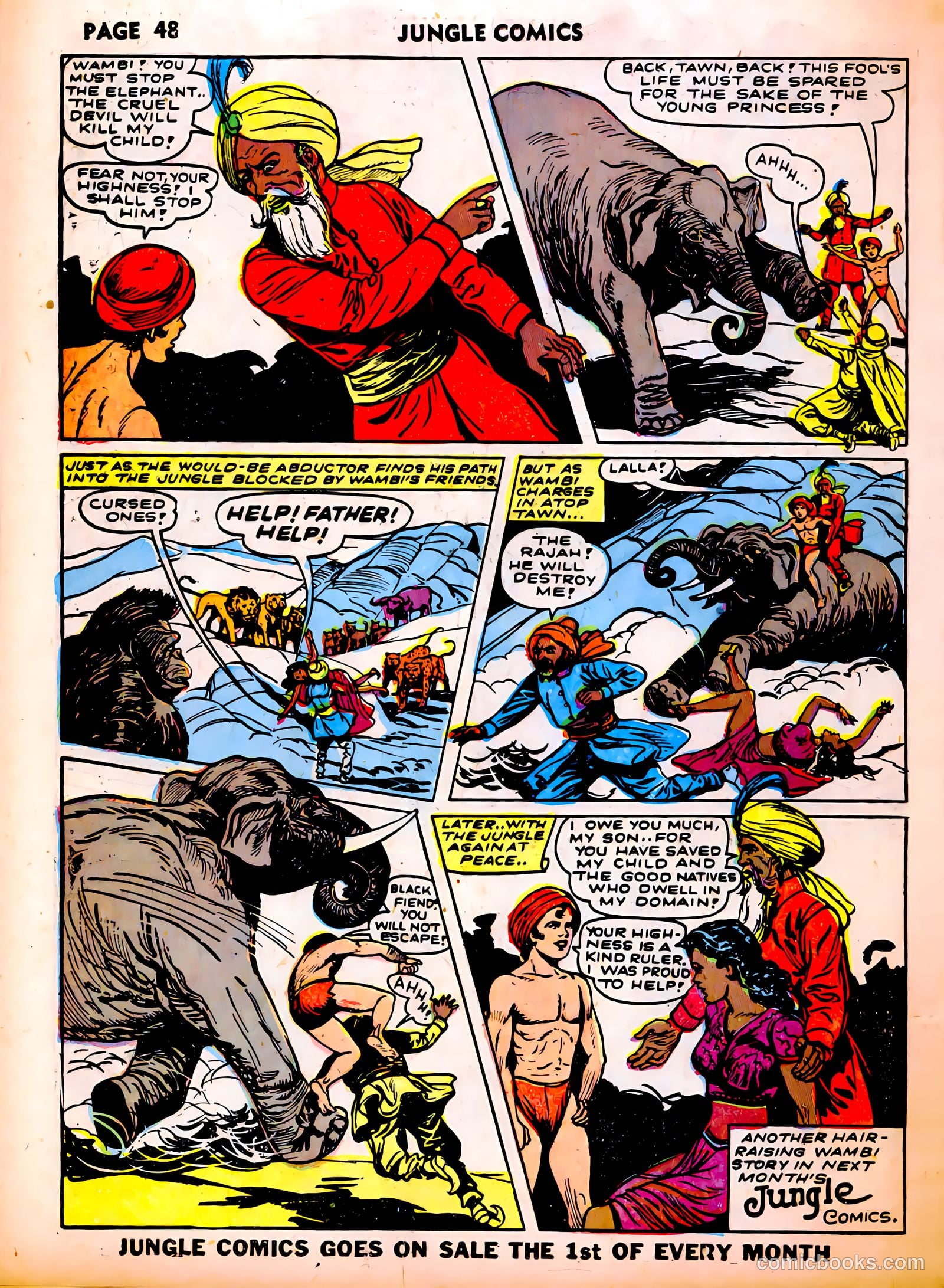 Jungle Comics #37 (1943) — page 50 of 68