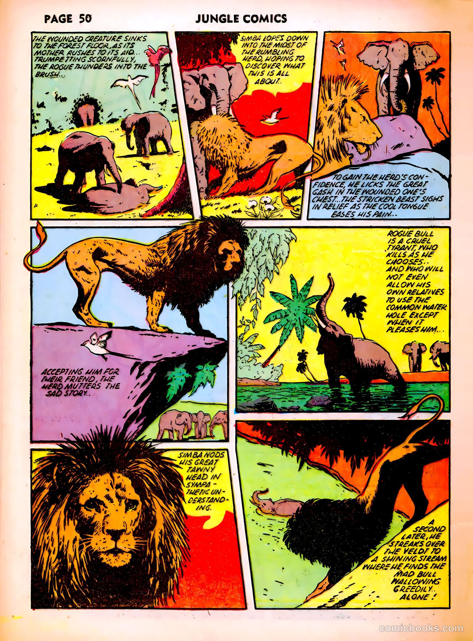 Jungle Comics #37 (1943) — page 52 of 68