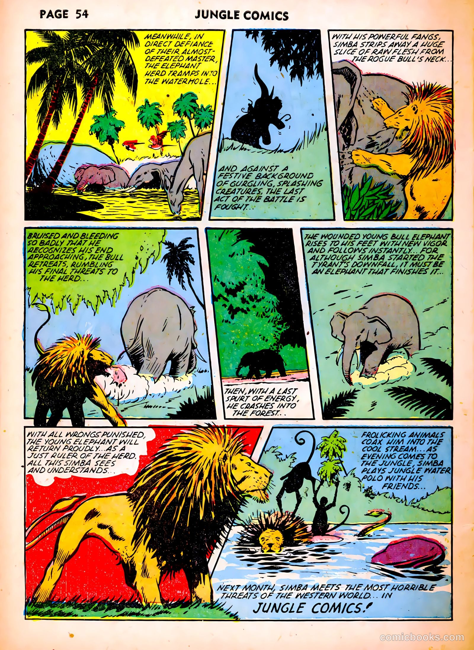 Jungle Comics #37 (1943) — page 56 of 68