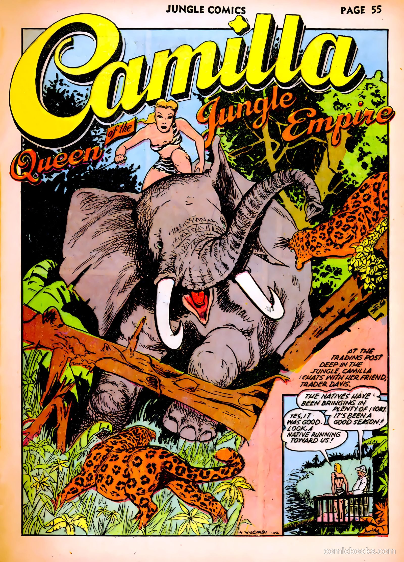 Jungle Comics #37 (1943) — page 57 of 68