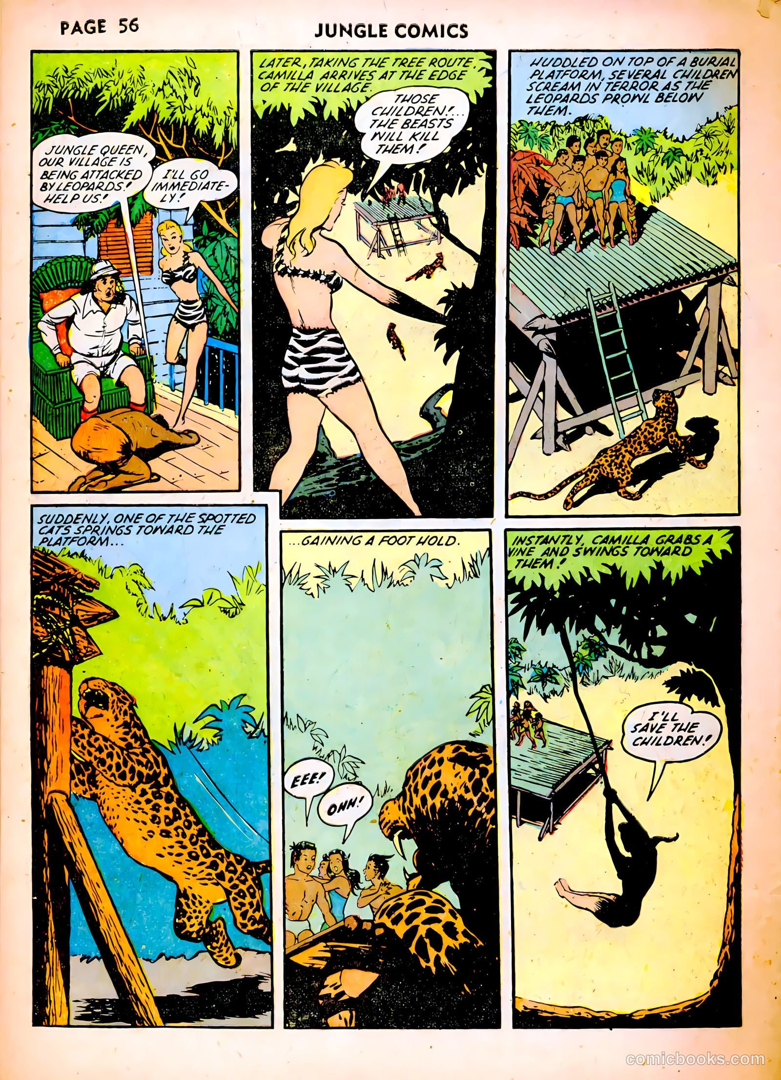 Jungle Comics #37 (1943) — page 58 of 68