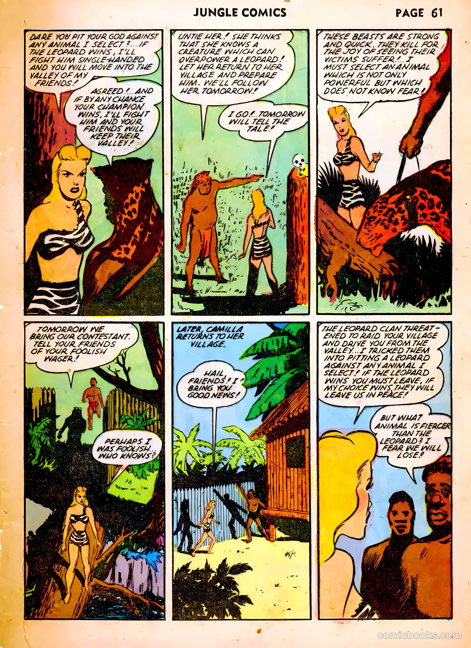 Jungle Comics #37 (1943) — page 63 of 68
