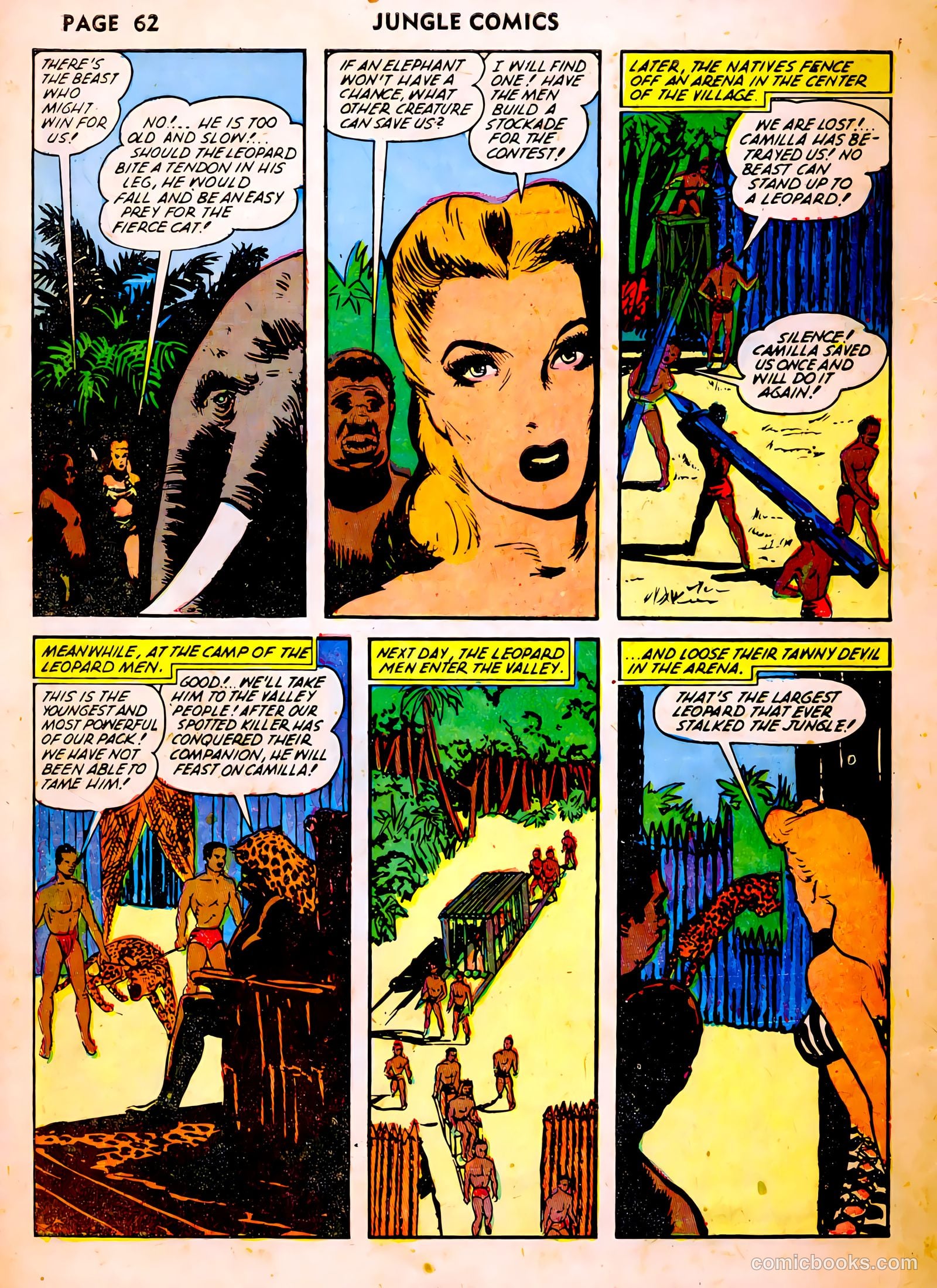 Jungle Comics #37 (1943) — page 64 of 68