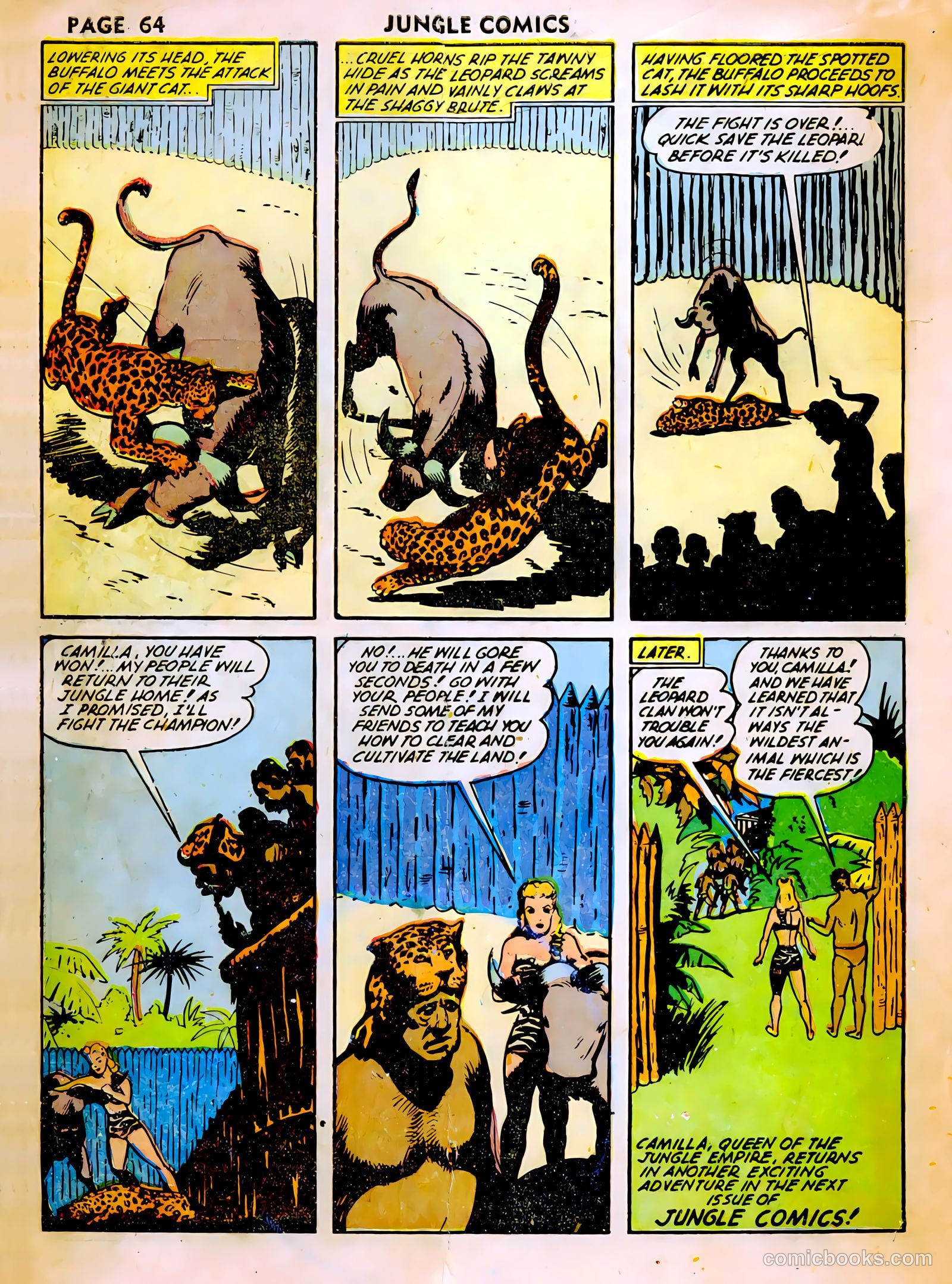 Jungle Comics #37 (1943) — page 66 of 68
