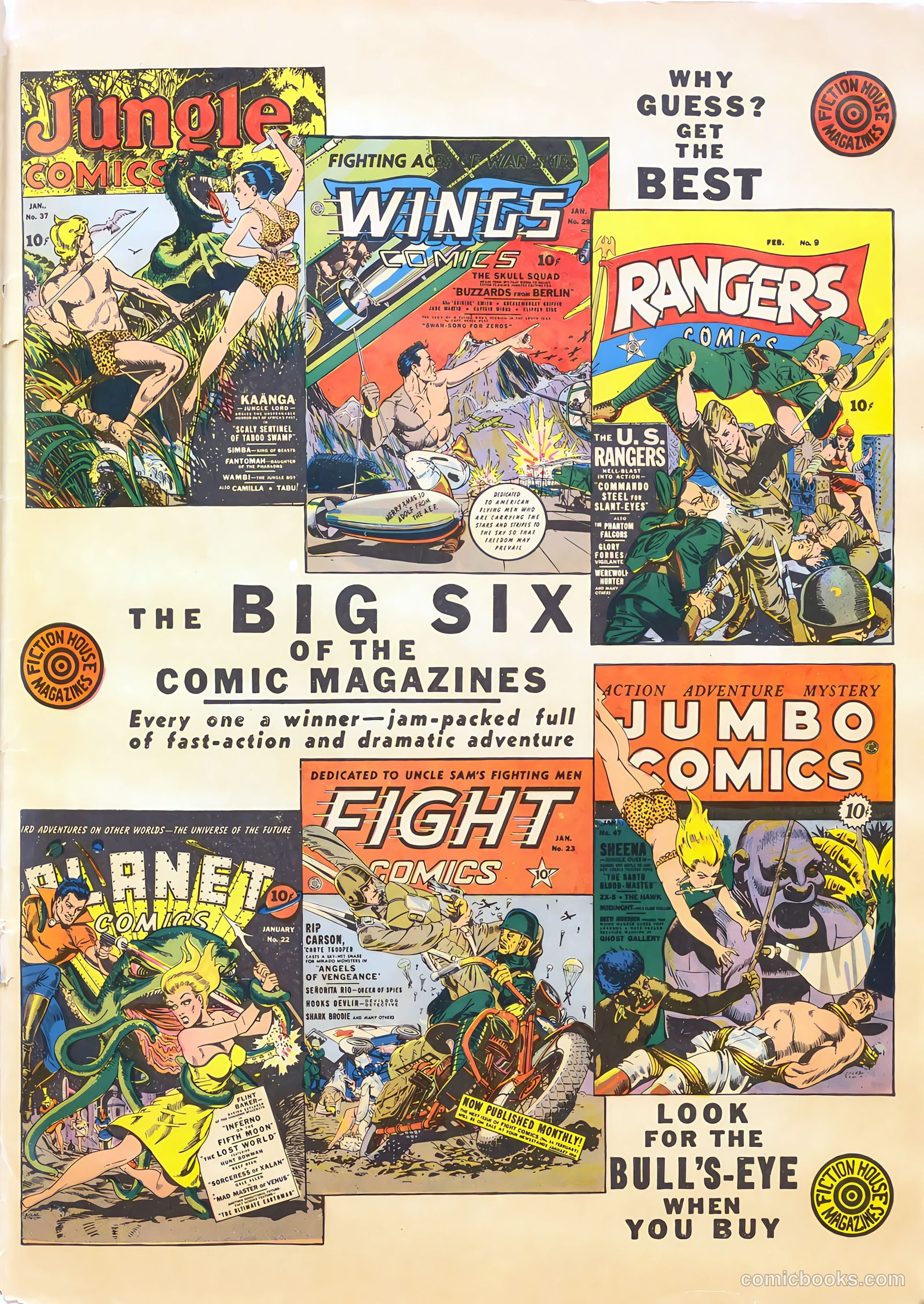 Jungle Comics #37 (1943) — page 67 of 68