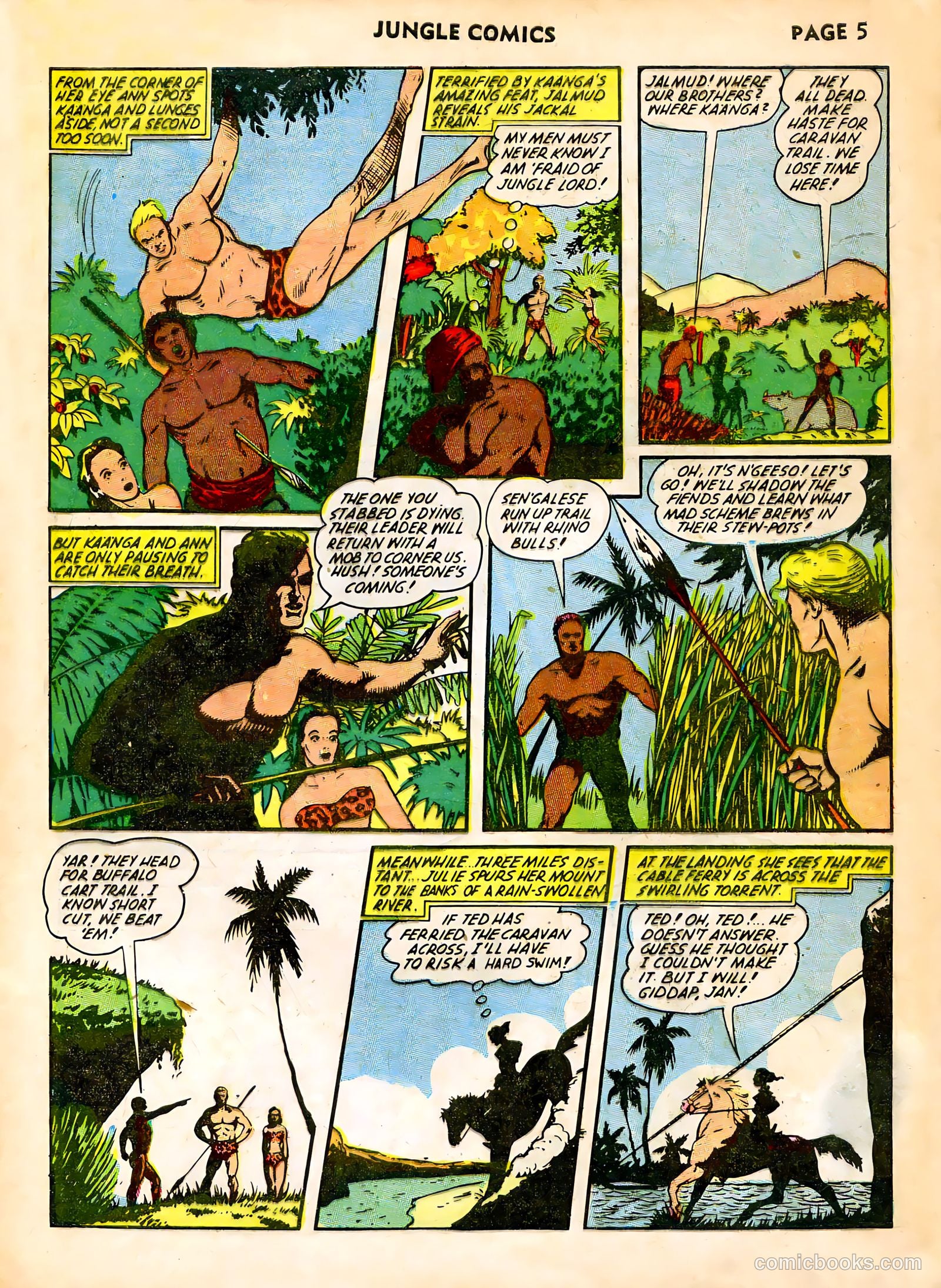 Jungle Comics #38 (1943) — page 8 of 69