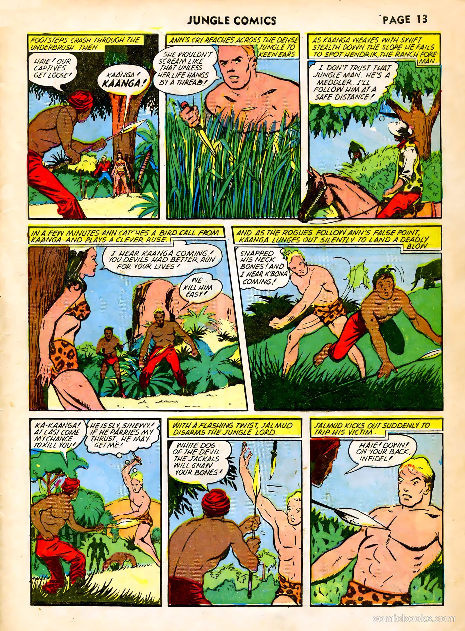 Jungle Comics #38 (1943) — page 16 of 69