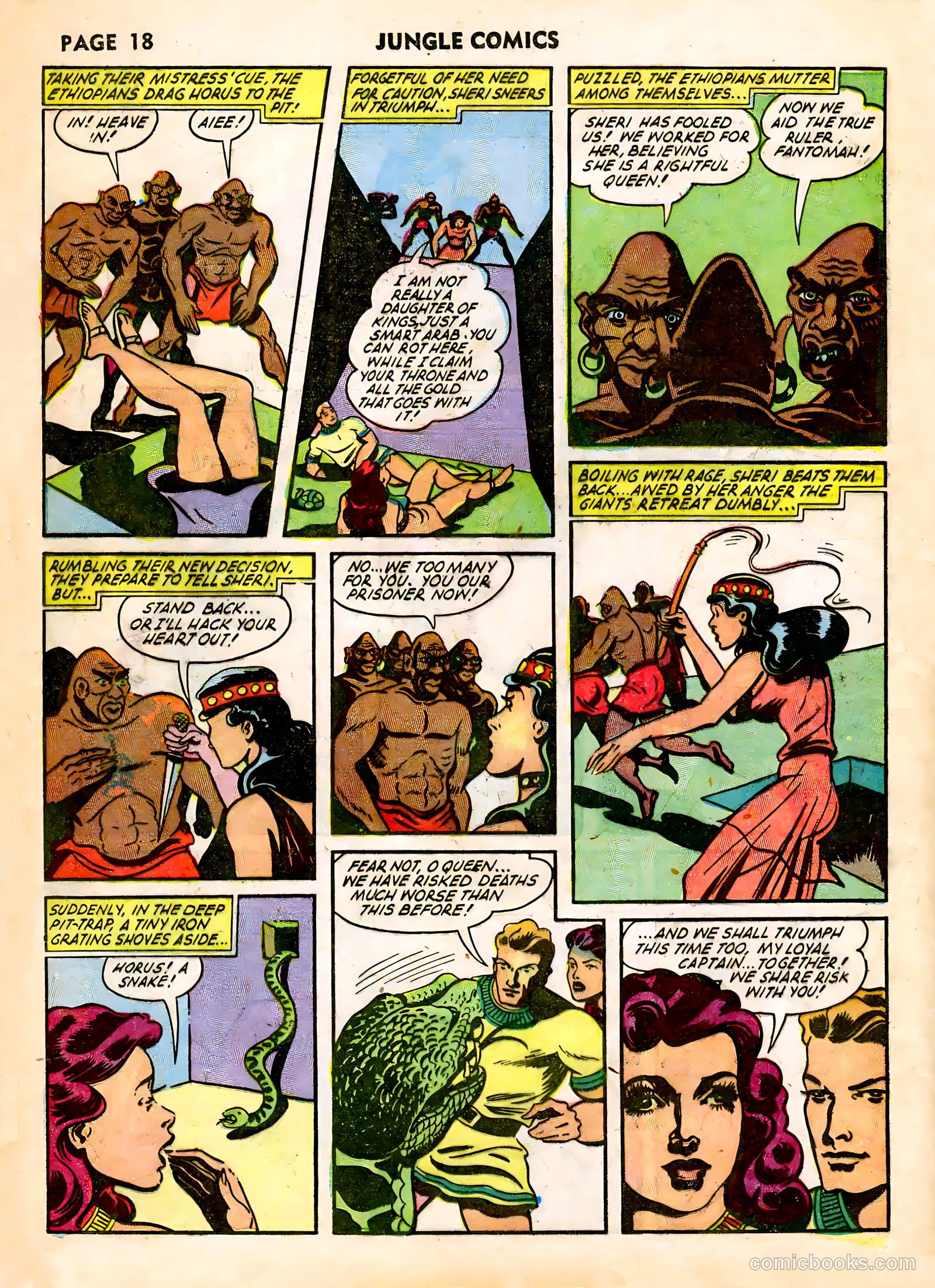 Jungle Comics #38 (1943) — page 21 of 69