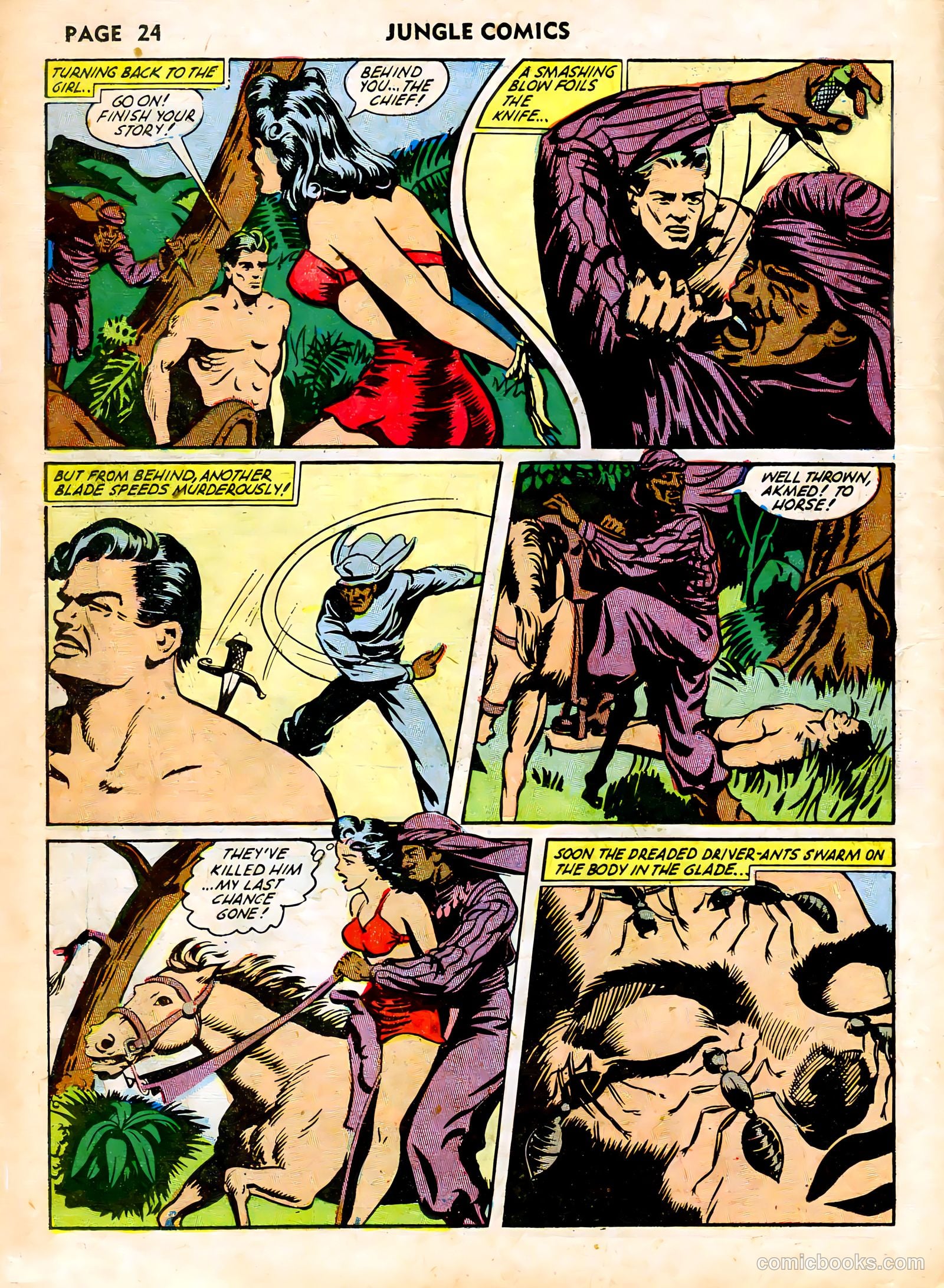Jungle Comics #38 (1943) — page 27 of 69