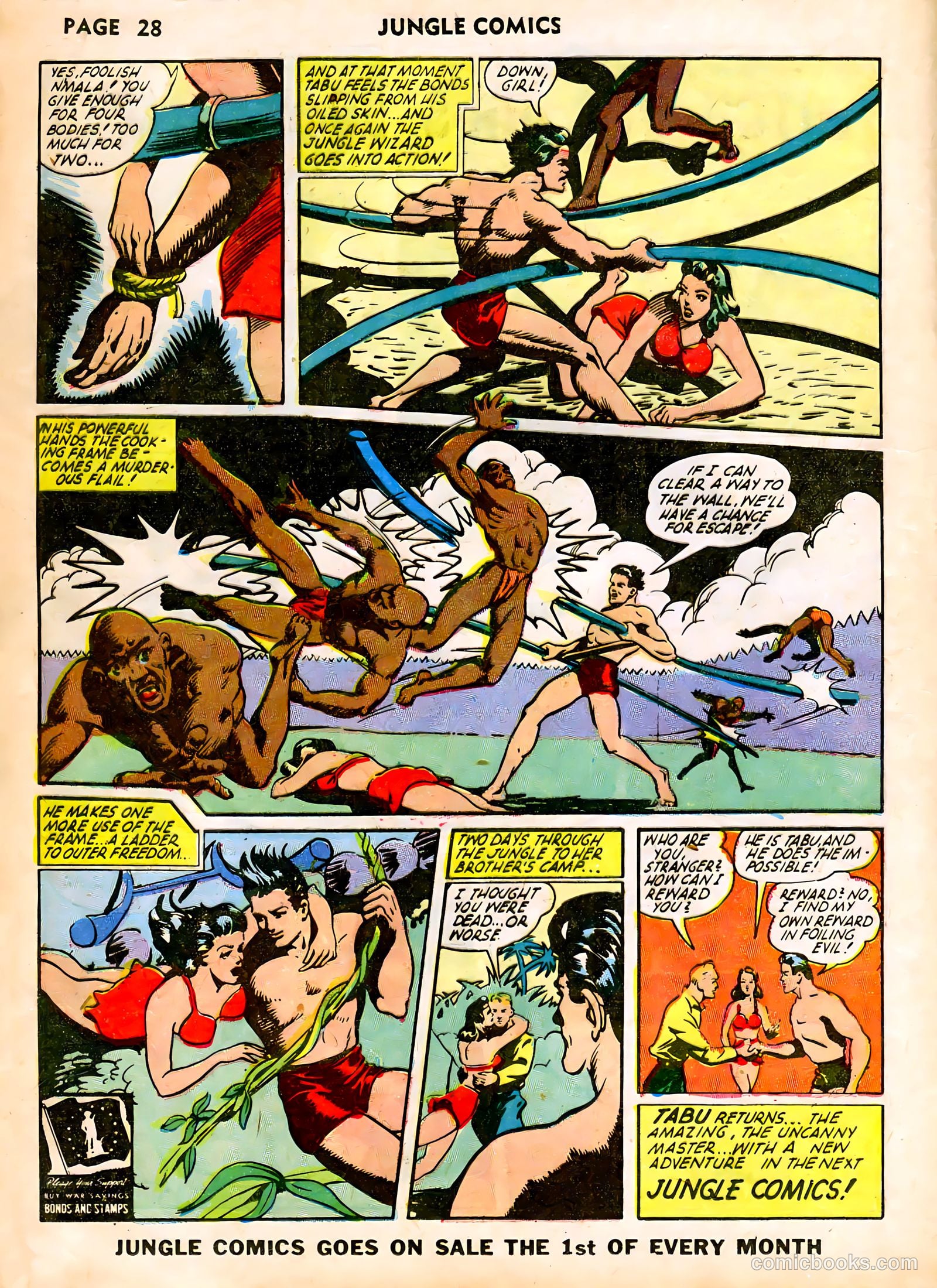 Jungle Comics #38 (1943) — page 31 of 69