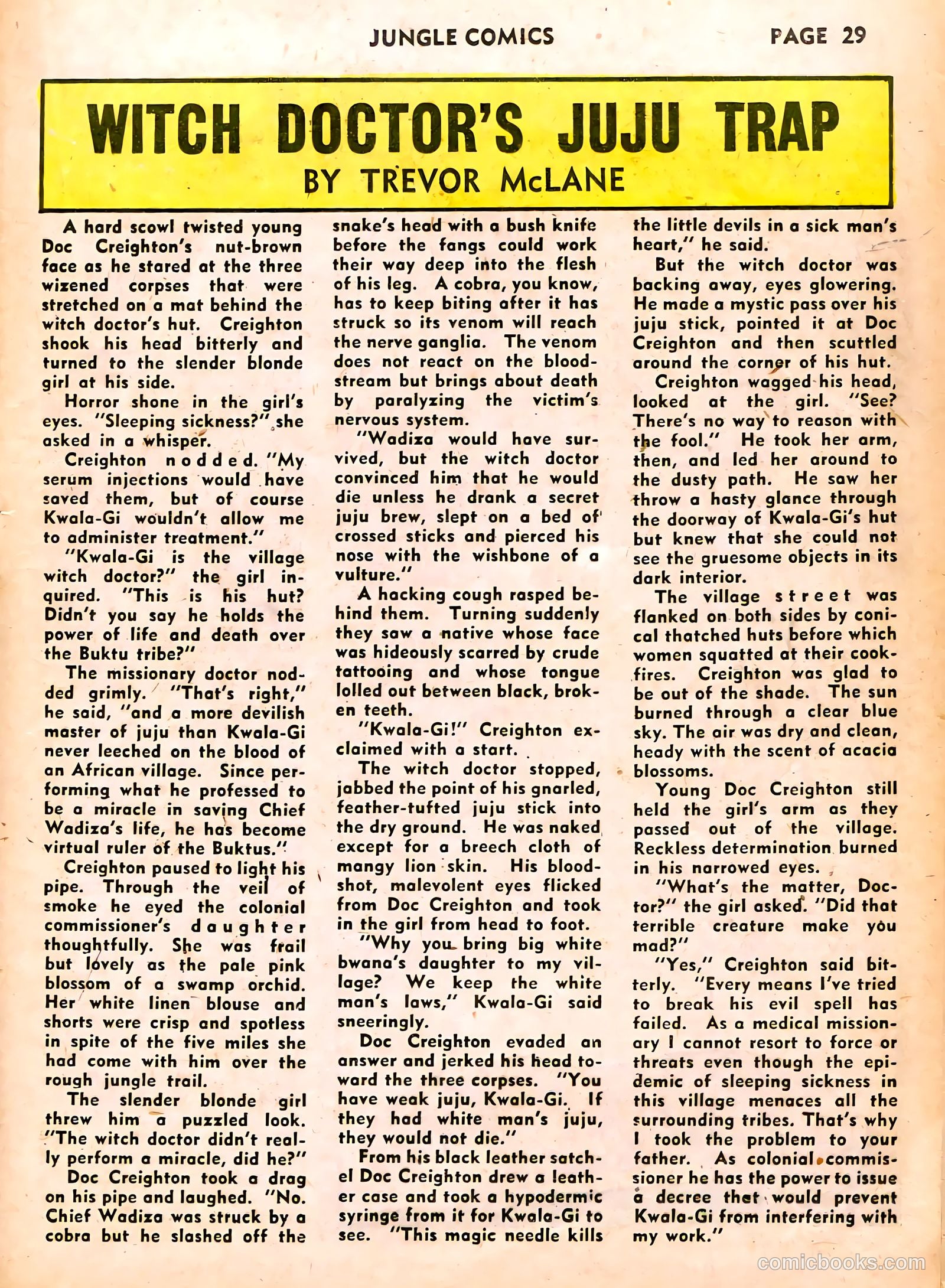 Jungle Comics #38 (1943) — page 32 of 69