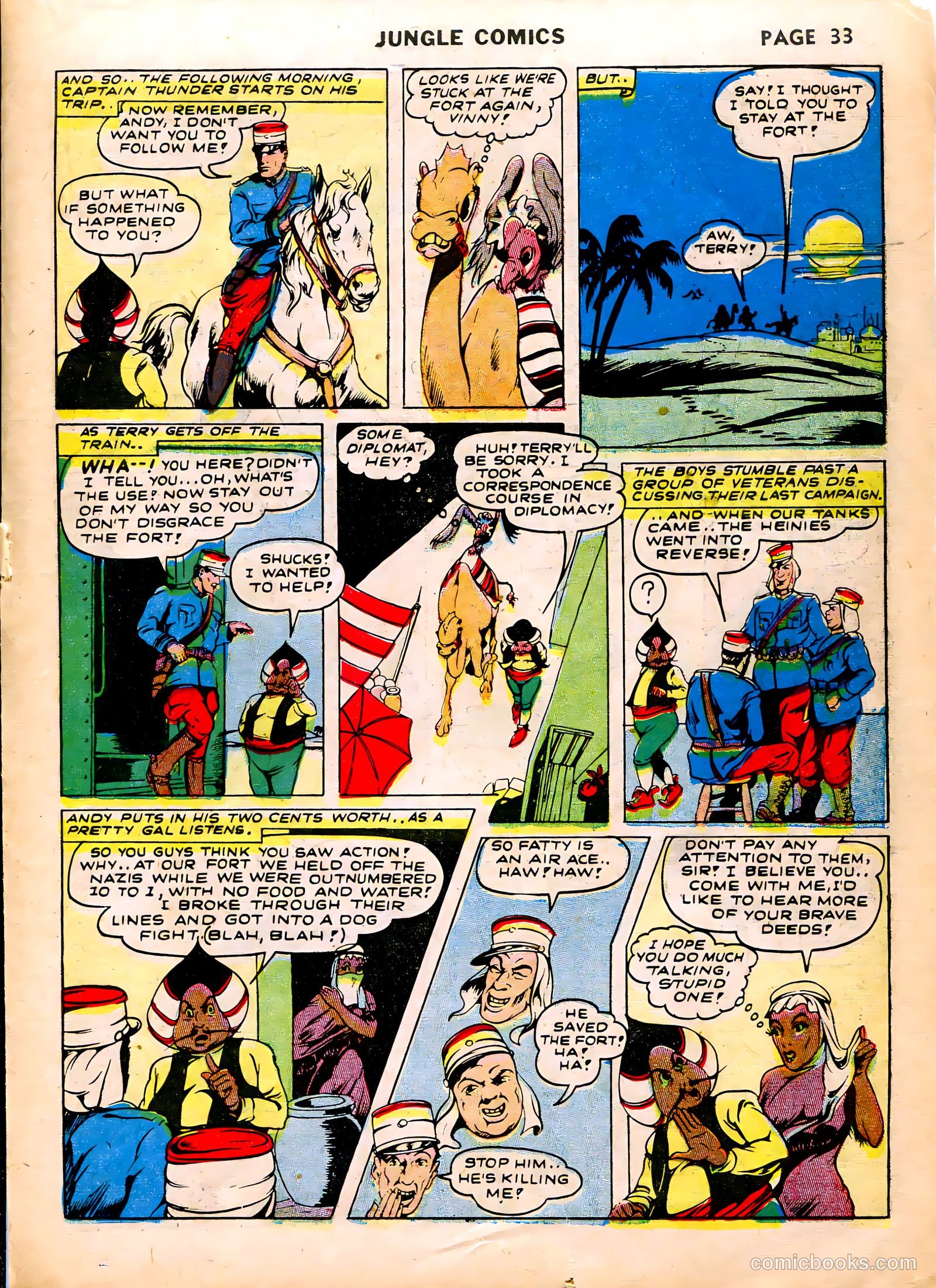 Jungle Comics #38 (1943) — page 36 of 69