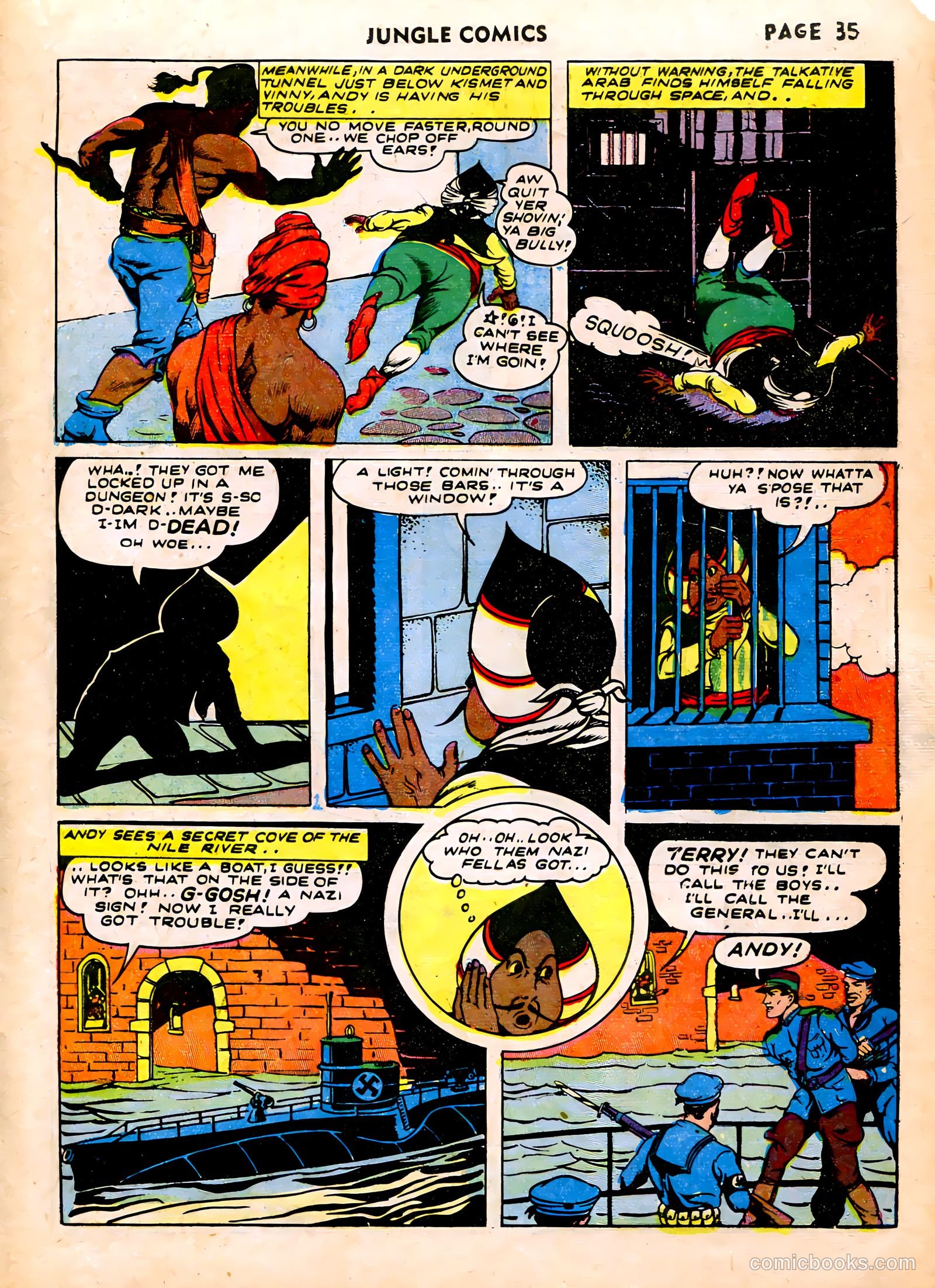 Jungle Comics #38 (1943) — page 38 of 69