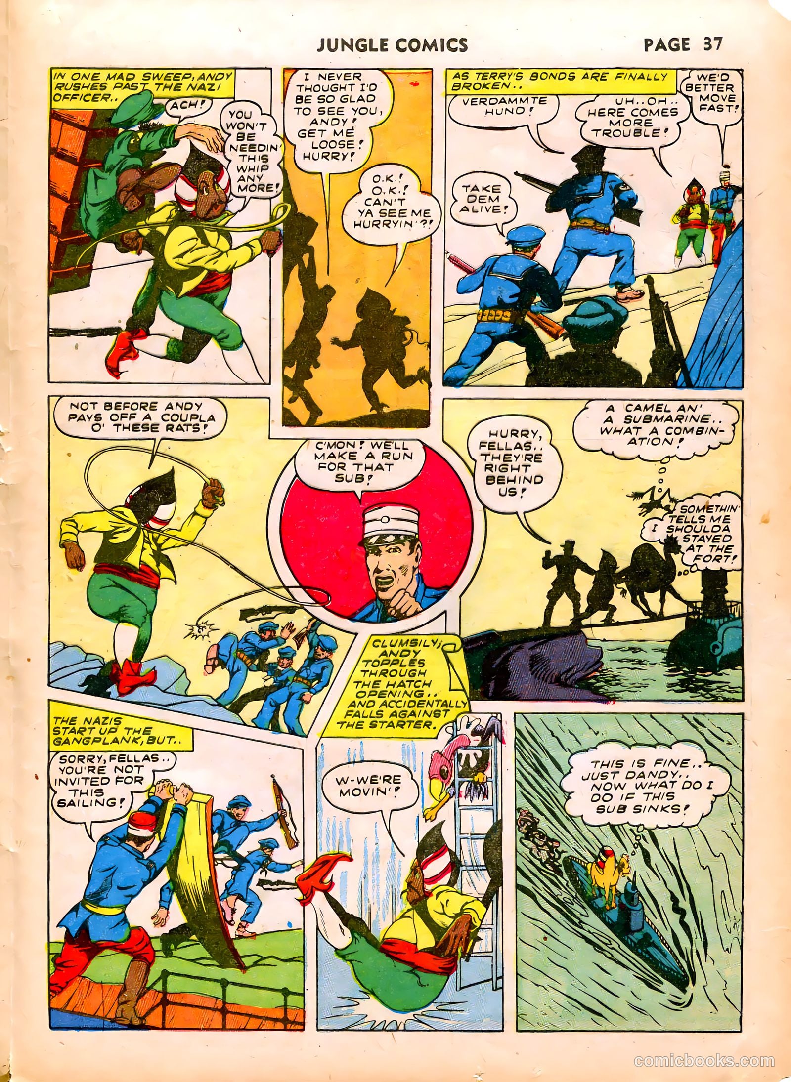 Jungle Comics #38 (1943) — page 40 of 69