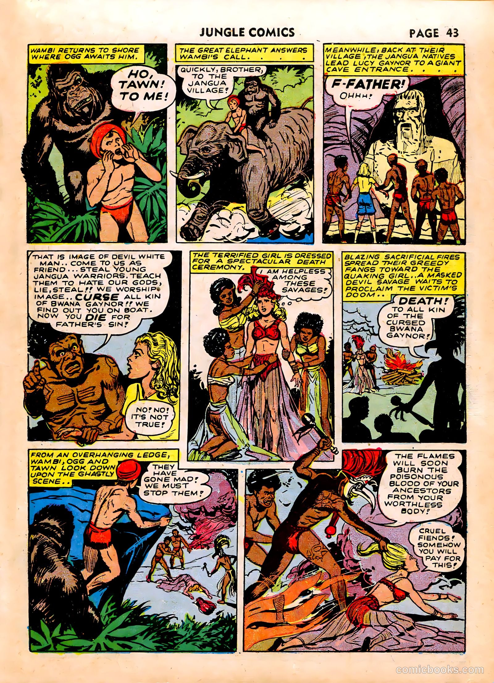 Jungle Comics #38 (1943) — page 46 of 69