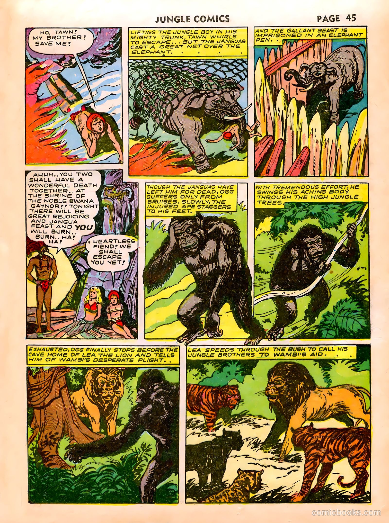 Jungle Comics #38 (1943) — page 48 of 69