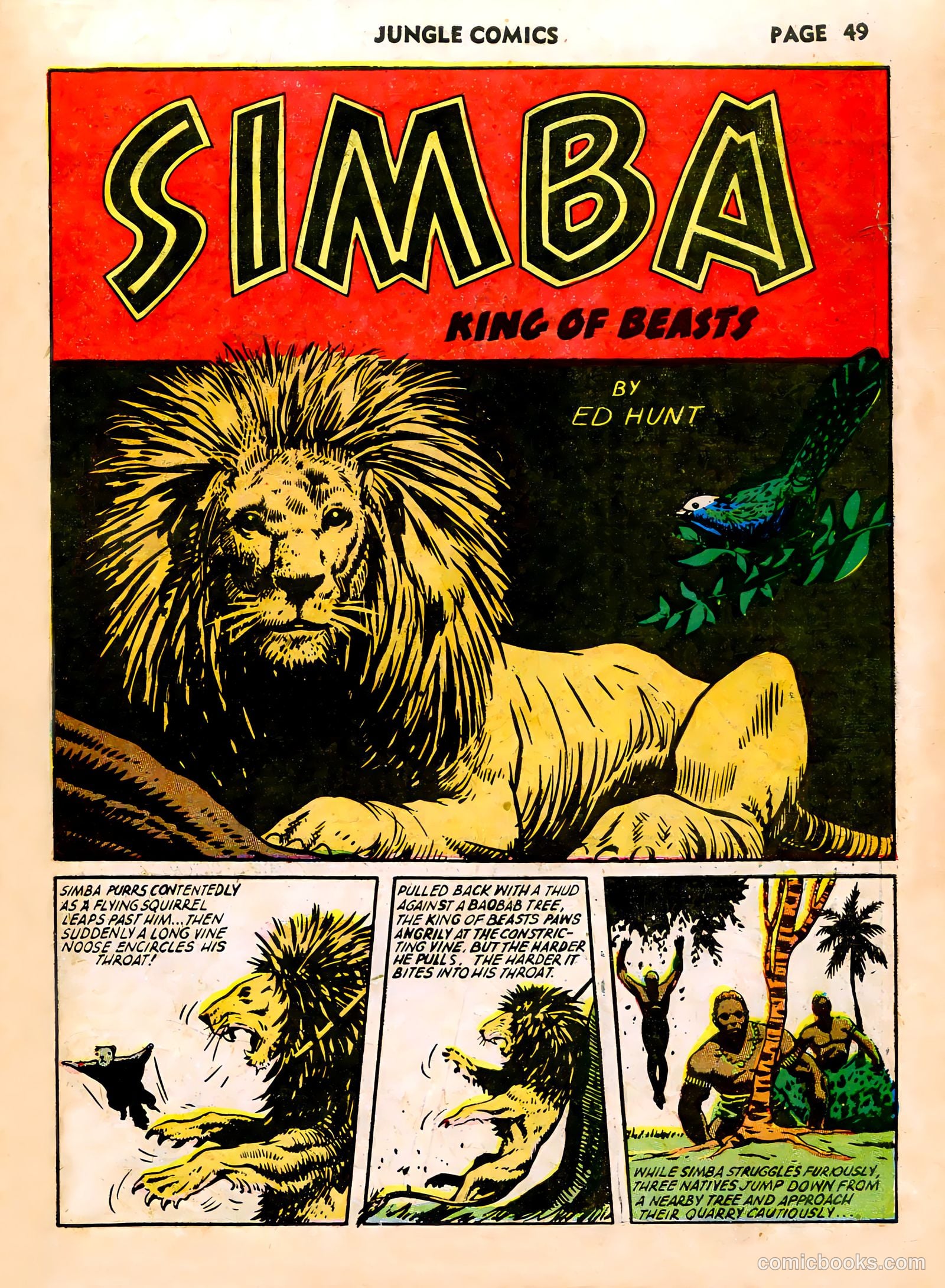 Jungle Comics #38 (1943) — page 52 of 69