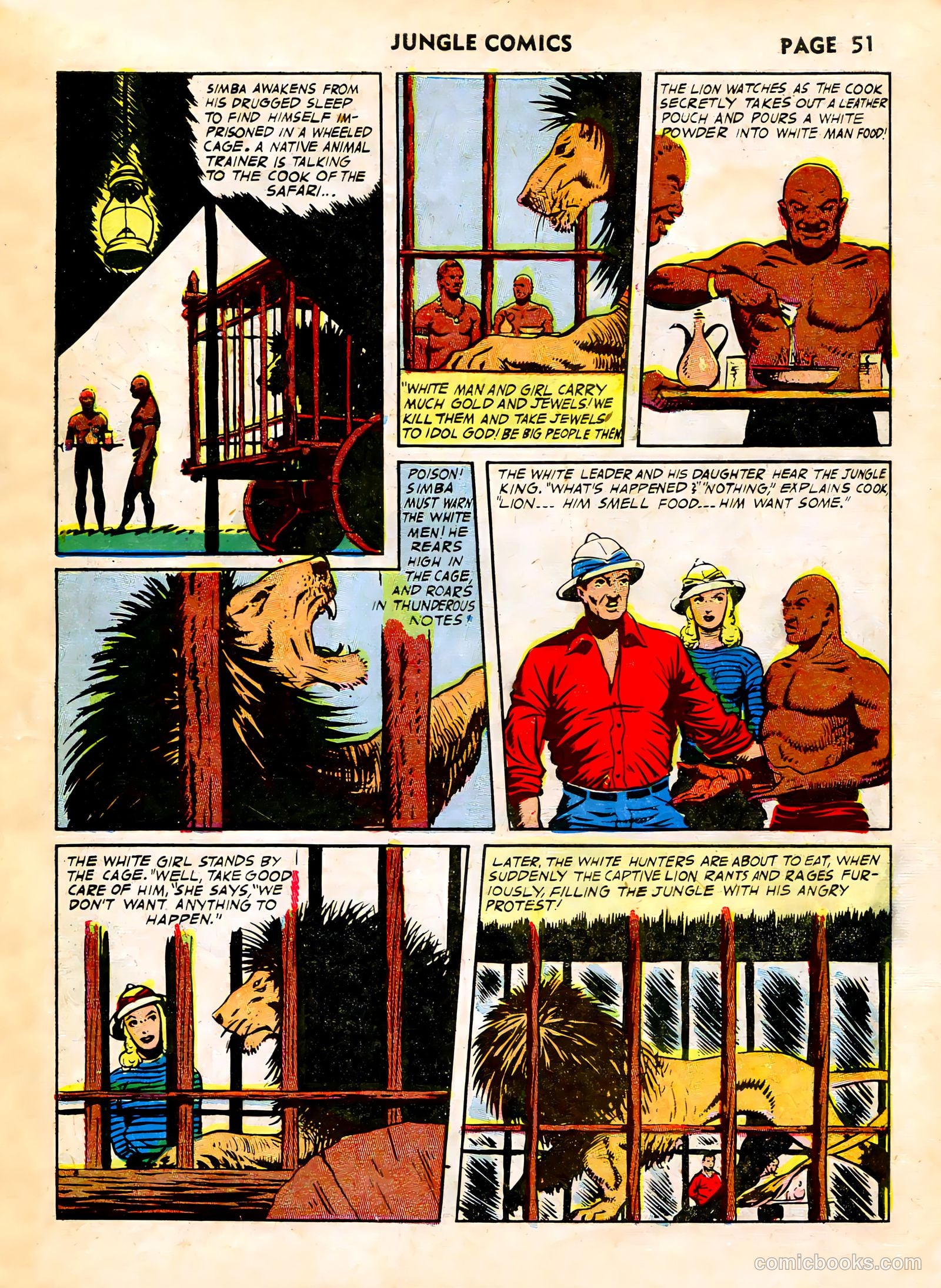 Jungle Comics #38 (1943) — page 54 of 69