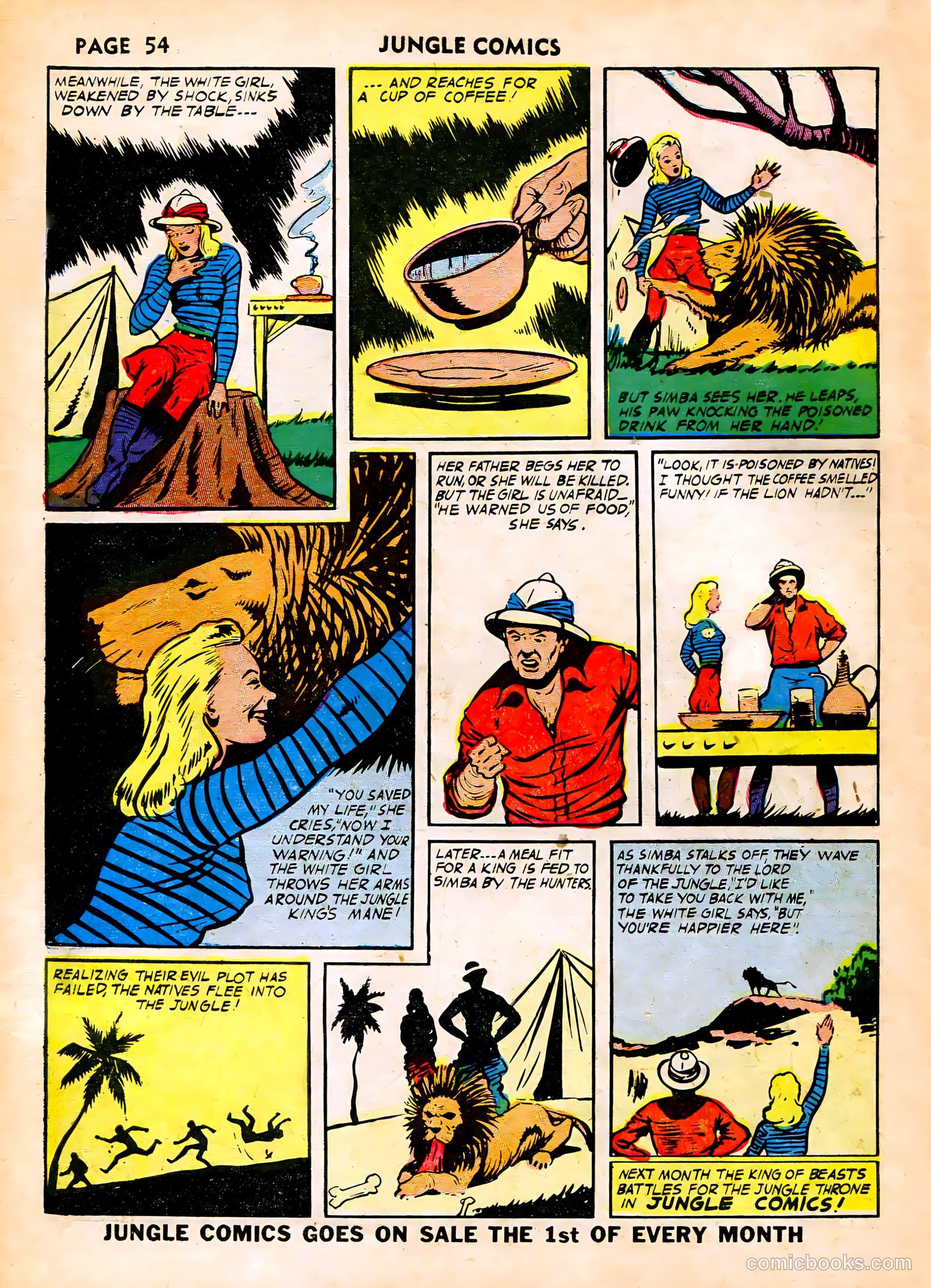 Jungle Comics #38 (1943) — page 57 of 69