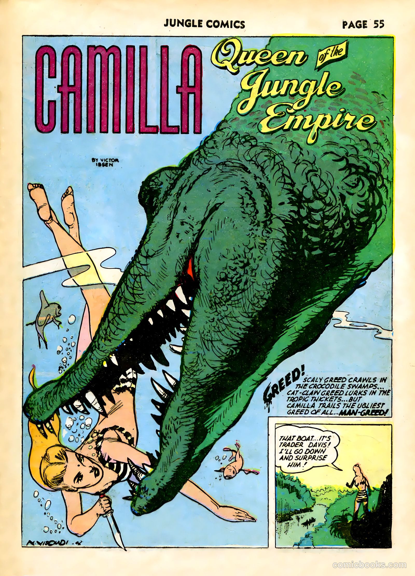 Jungle Comics #38 (1943) — page 58 of 69